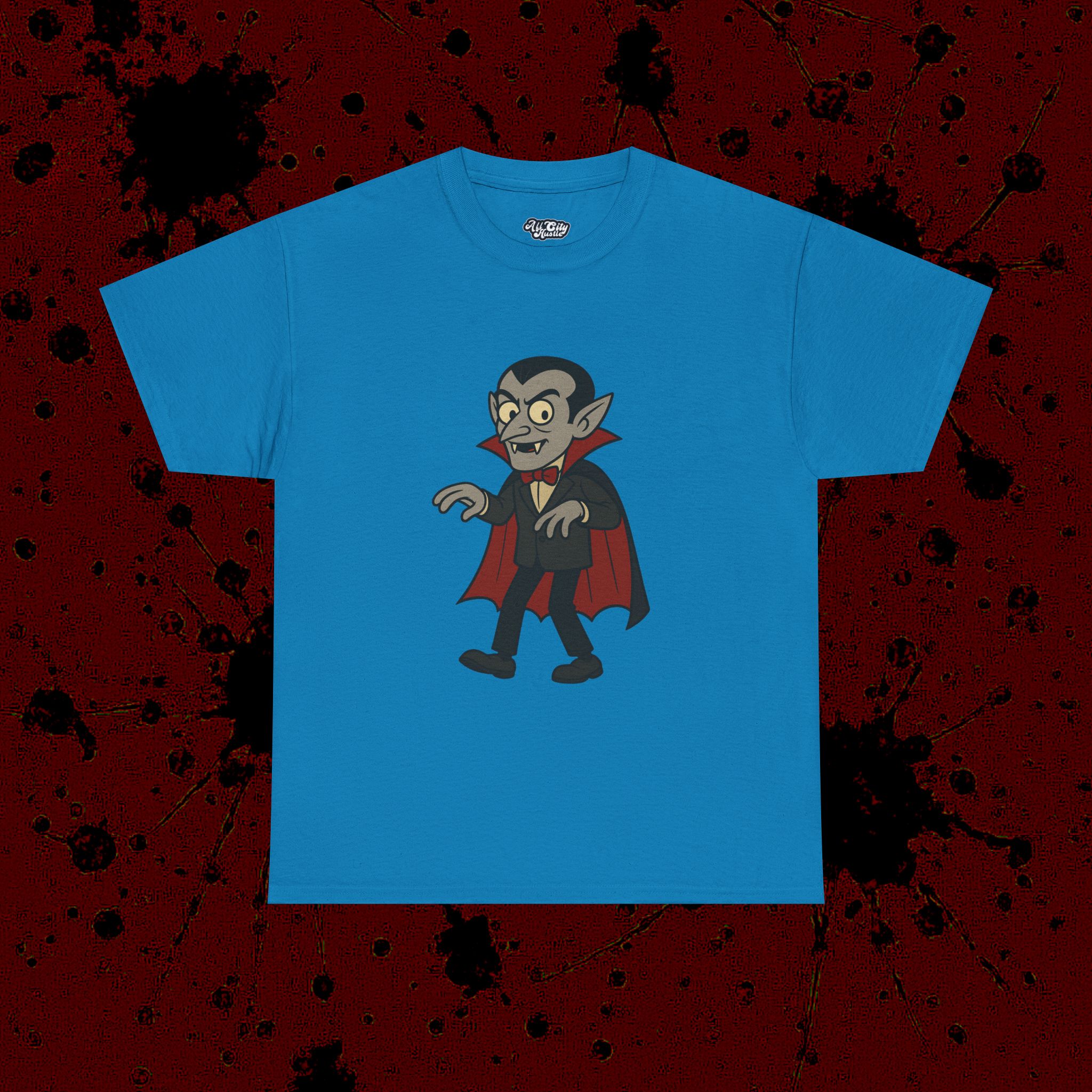 MONSTER6 Unisex Heavy Cotton Tee | Cool Casual Wear, Perfect for Horror Fans, Gift for Kids, Unique Graphic T-Shirt, Fun Dark Theme - Image 13