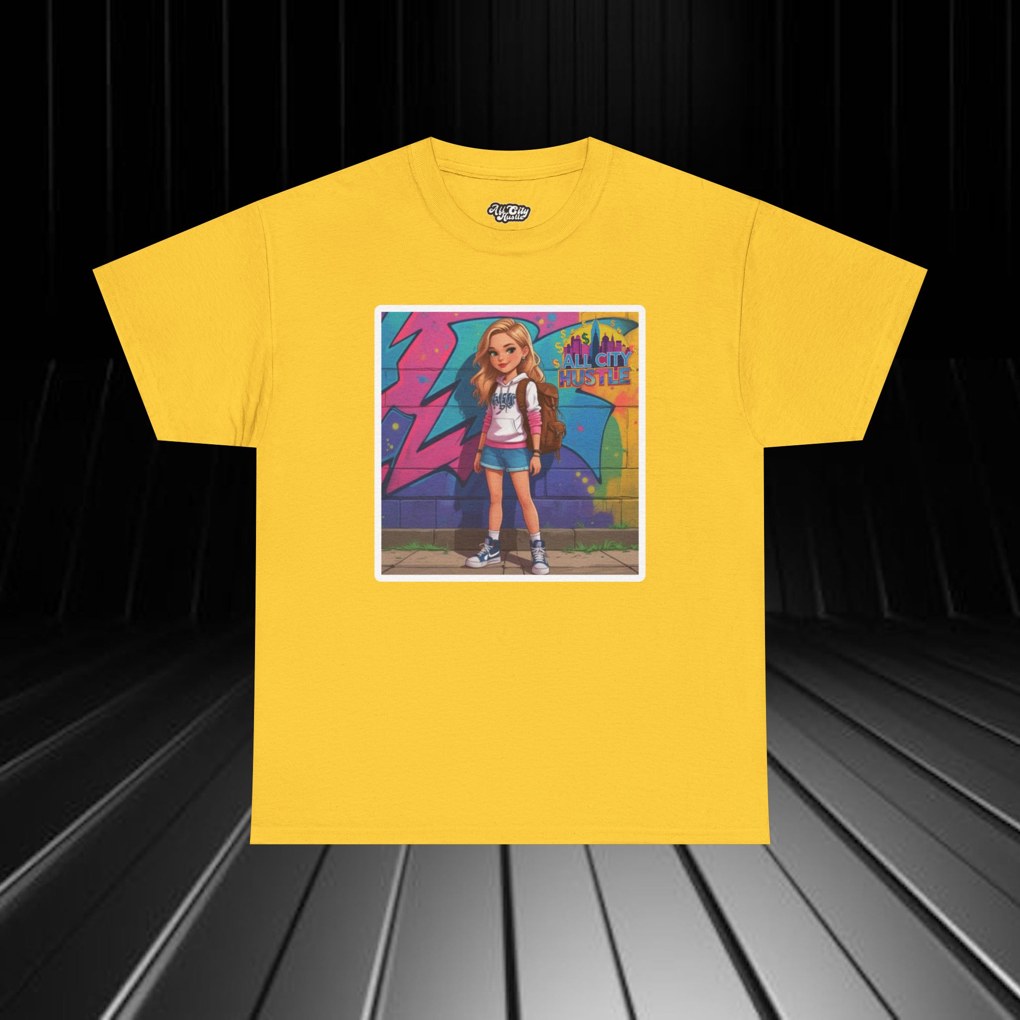 TEEN9 Unisex Heavy Cotton Tee - Teen Vibes, Everyday Wear, Perfect for Gift Giving, Youthful Vibes, Casual Wear - Image 14