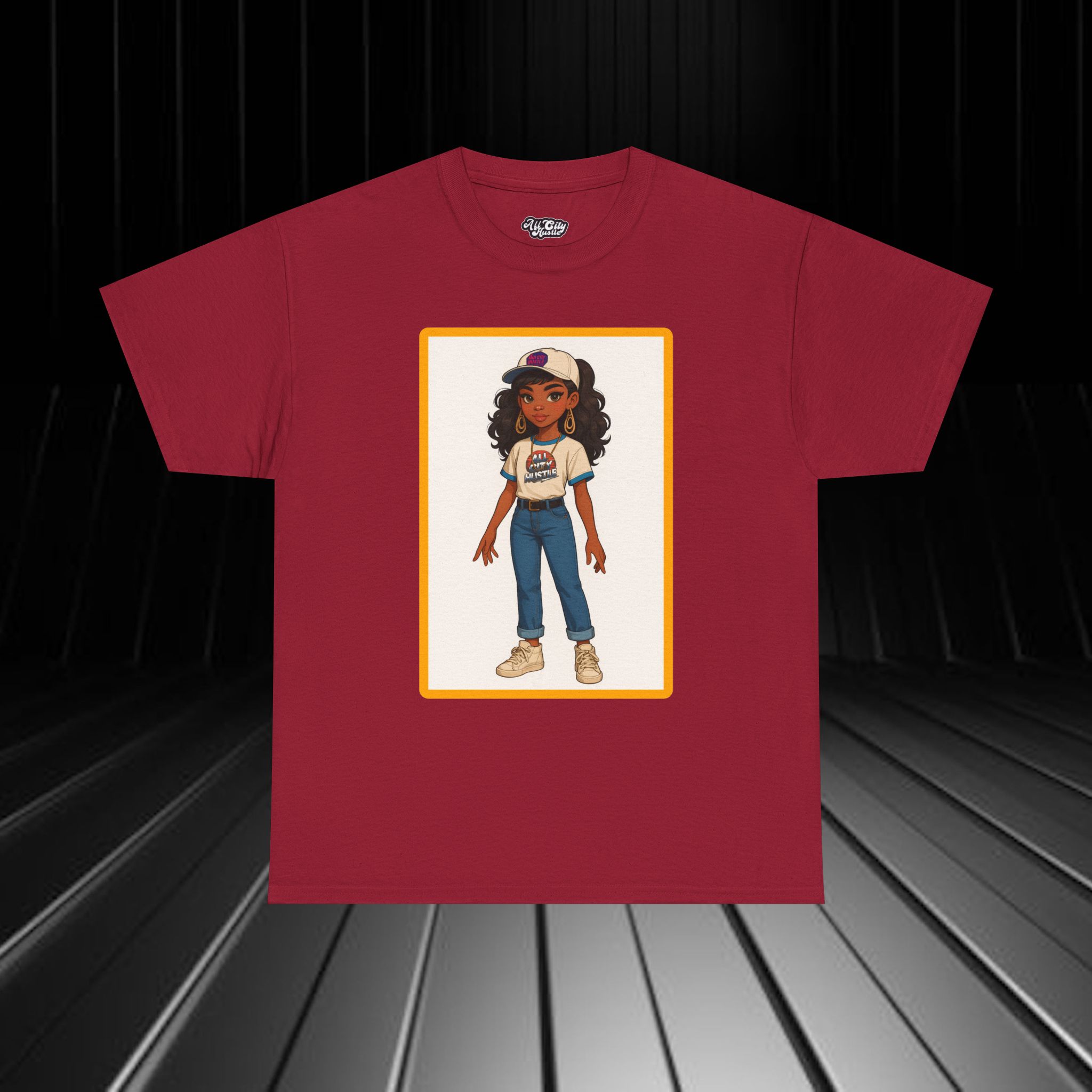 TEEN7 Unisex Heavy Cotton Tee - Teen Vibes, Everyday Wear, Perfect for Gift Giving, Youthful Vibes, Casual Wear - Image 2