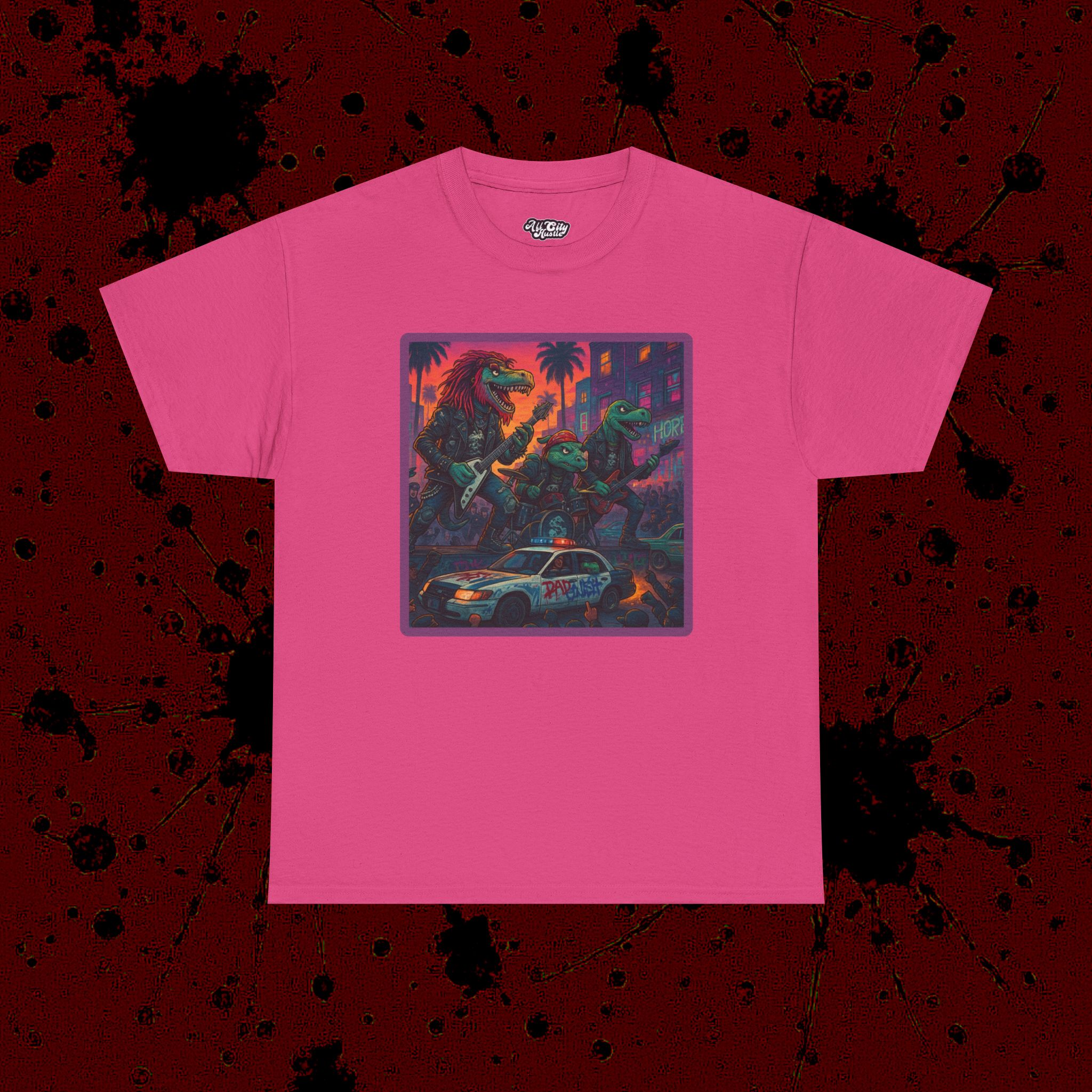 MONSTER2 Unisex Heavy Cotton Tee | Cool Casual Wear, Perfect for Horror Fans, Gift for Kids, Unique Graphic T-Shirt, Fun Dark Theme - Image 9