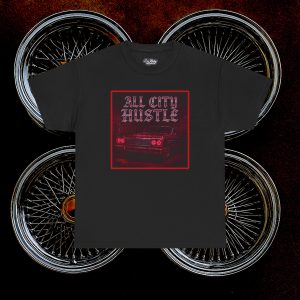 ACHLOWRIDER24 -  2 Sided Graphic Tee | Unisex Heavy Cotton Tee for Lowrider Lovers, Gifts, Retro Old School Vibes, Summer Wear, Casual Car Show Fashion