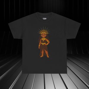 NATIVE10 Tribal Inspired Tee - Unisex Heavy Cotton Graphic T-Shirt, Casual Wear, Festival Apparel, Unique Gift, Outdoor Enthusiast, Native Culture