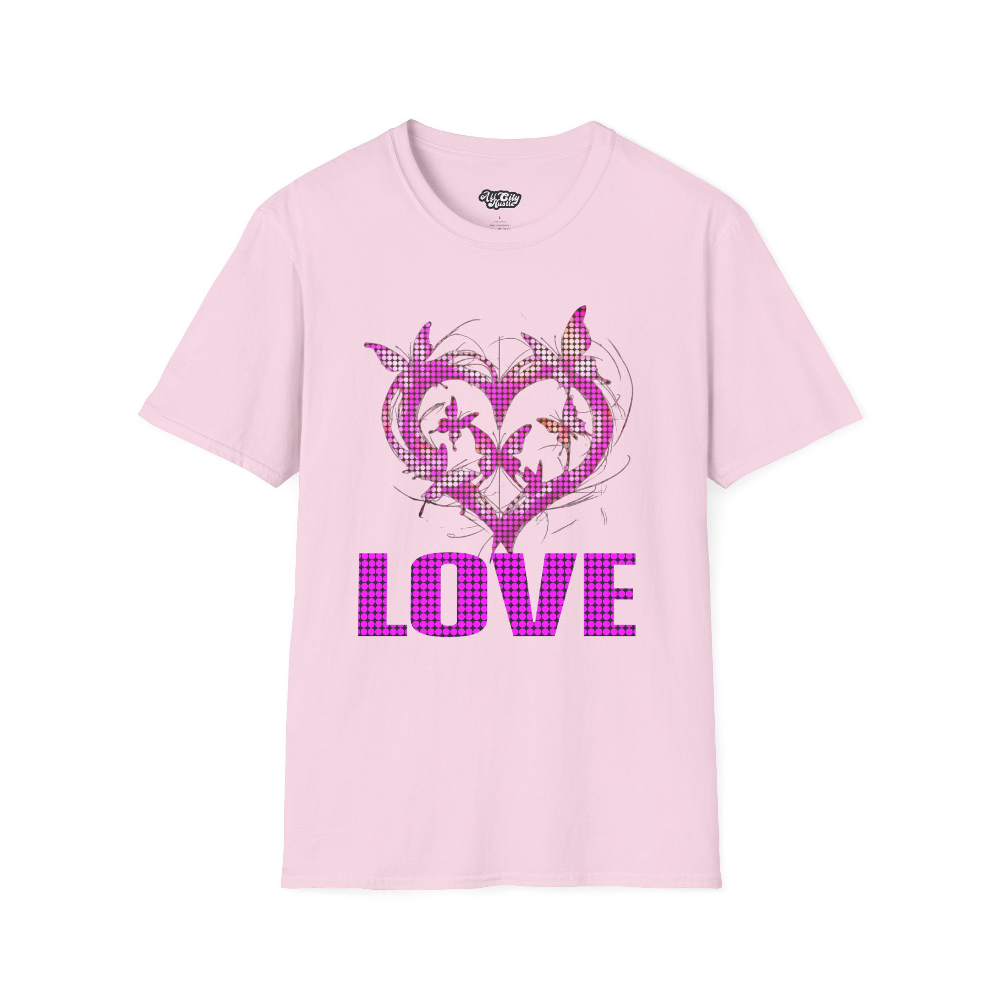 Romantic Heart Love ART1 T-Shirt | Cute Graphic Tee for Couples, Gifts for Her, Valentine's Day, Anniversary, Everyday Wear - Image 15