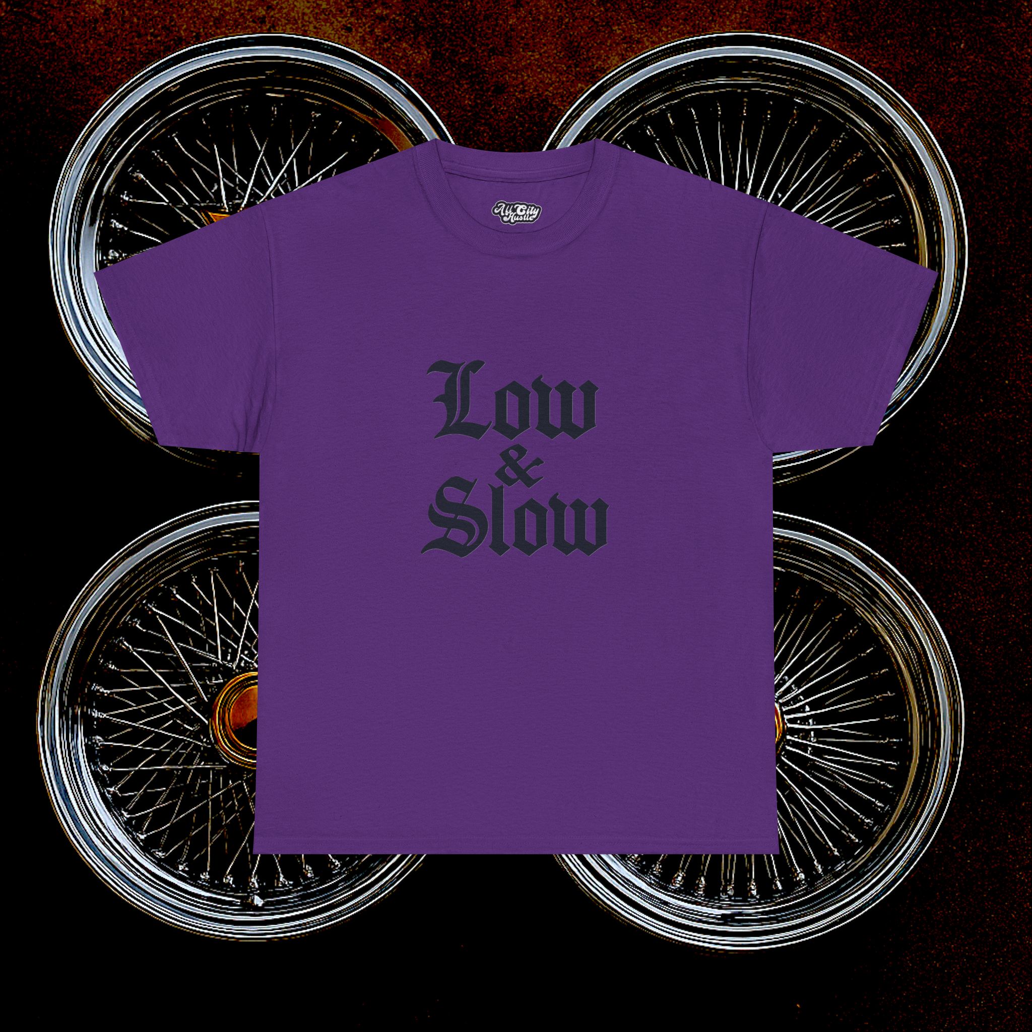 ACHLOWRIDER19 - 2 Sided Graphic Tee | Unisex Heavy Cotton Tee for Lowrider Lovers, Gifts, Retro Old School Vibes, Summer Wear, Casual Car Show Fashion - Image 4