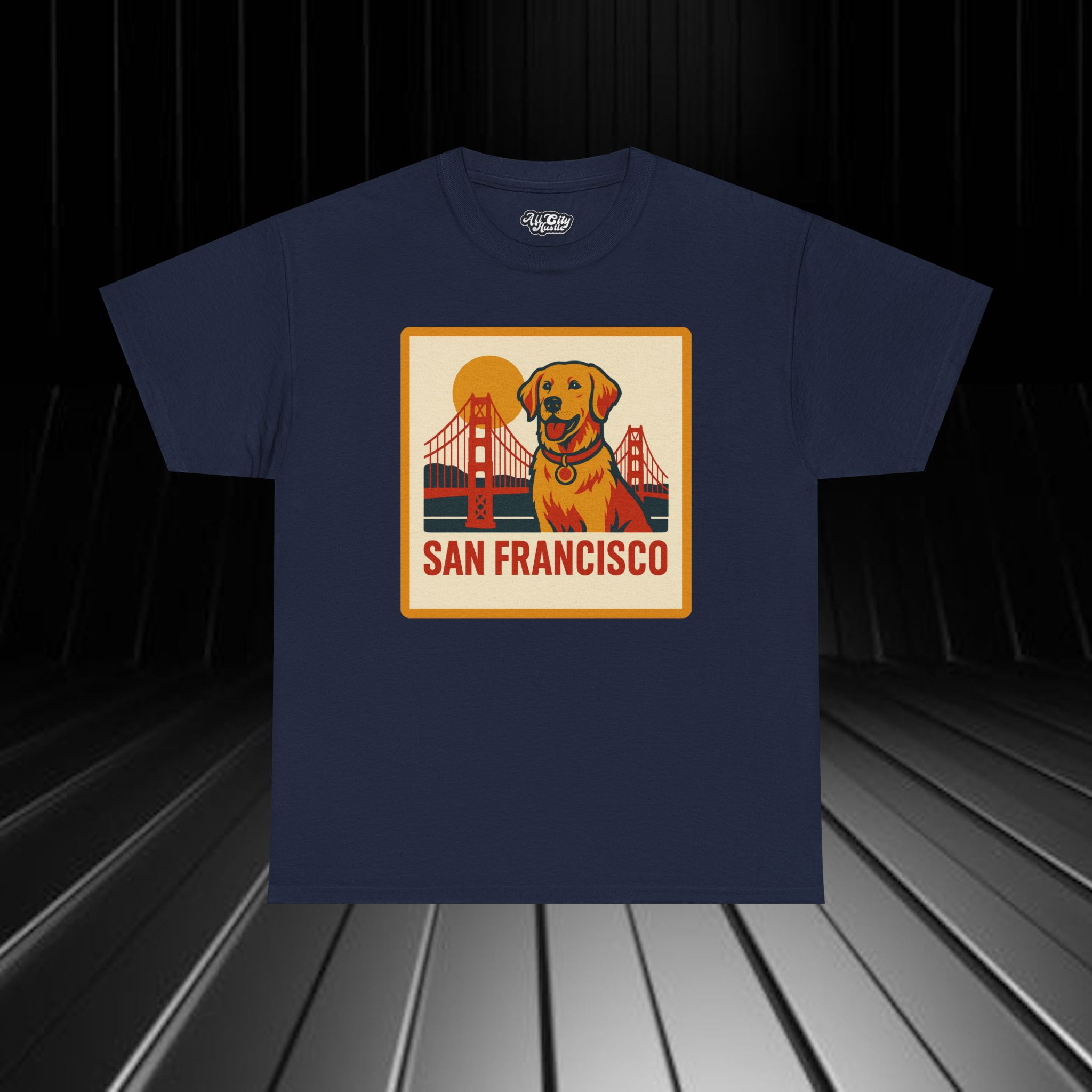 ACHSANFRANCISCO2 San Fran Unisex Heavy Cotton Tee, Vintage SF Shirt, California T-Shirt, Beachwear, Summer Casual Tee Shirt - Image 10