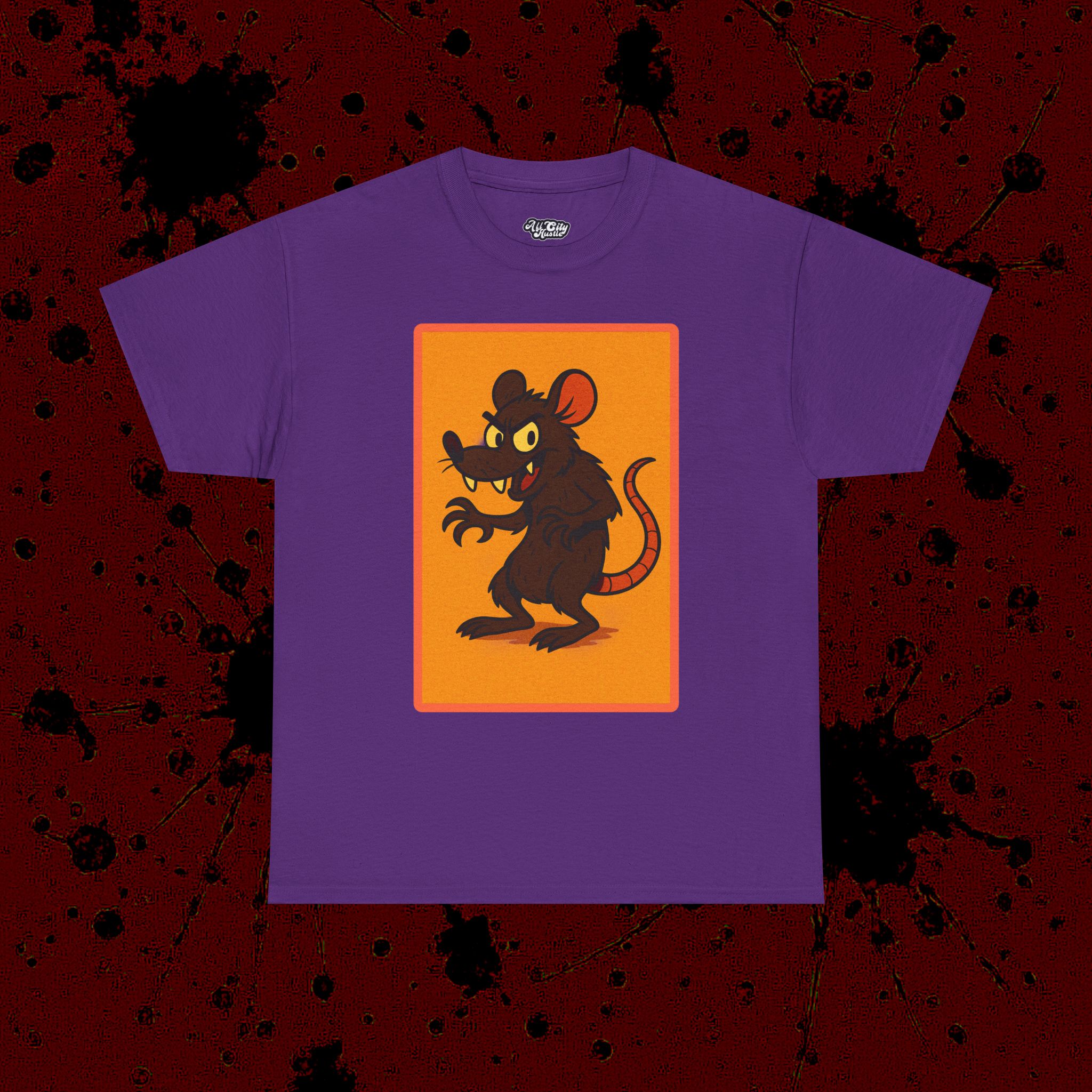 MONSTER3 Unisex Heavy Cotton Tee | Cool Casual Wear, Perfect for Horror Fans, Gift for Kids, Unique Graphic T-Shirt, Fun Dark Theme - Image 3