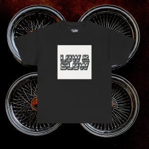 ACHLOWRIDER12 -  2 Sided Graphic Tee | Unisex Heavy Cotton Tee for Lowrider Lovers, Gifts, Retro Old School Vibes, Summer Wear, Casual Car Show Fashion