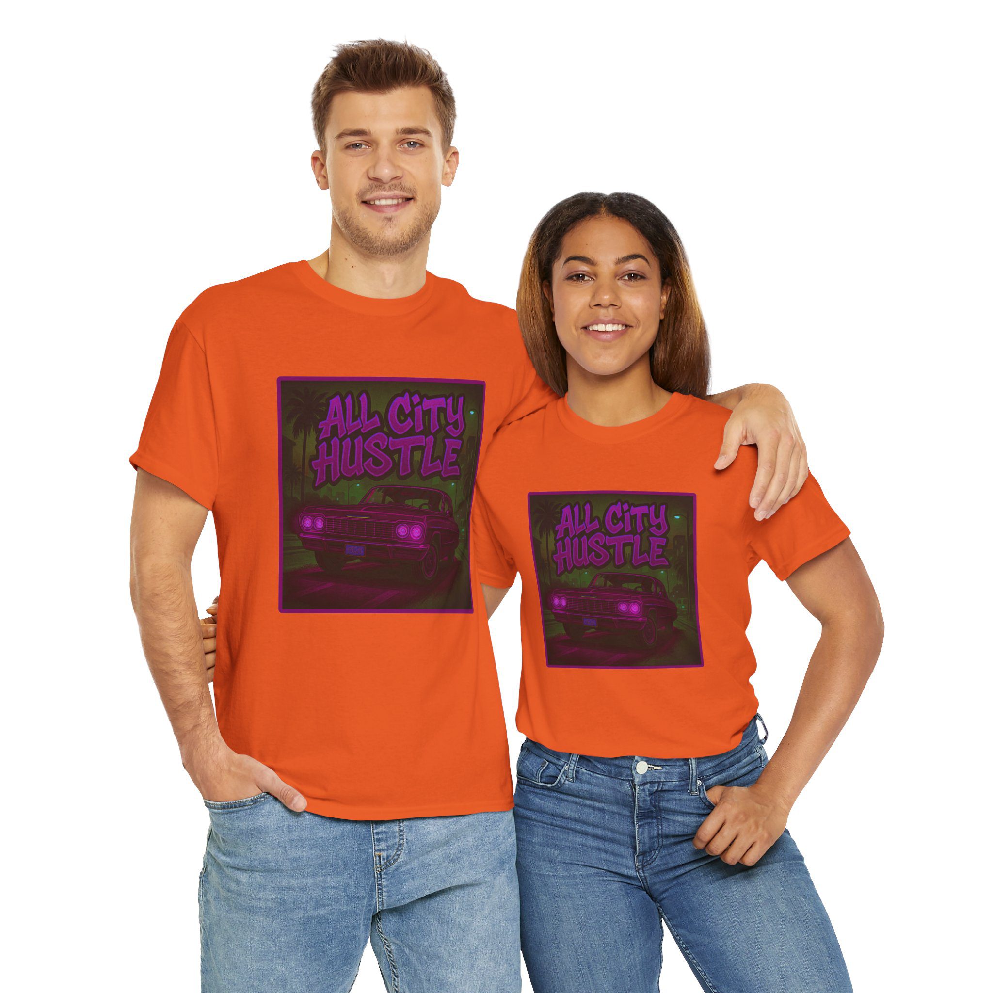 ACHLOWRIDER10 - 2 Sided Graphic Tee | Unisex Heavy Cotton Tee for Lowrider Lovers, Gifts, Retro Old School Vibes, Summer Wear, Casual Car Show Fashion - Image 9