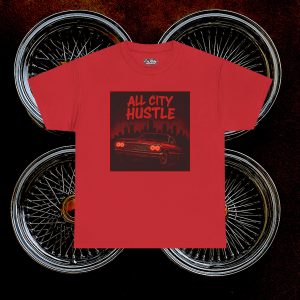ACHLOWRIDER21 -  2 Sided Graphic Tee | Unisex Heavy Cotton Tee for Lowrider Lovers, Gifts, Retro Old School Vibes, Summer Wear, Casual Car Show Fashion