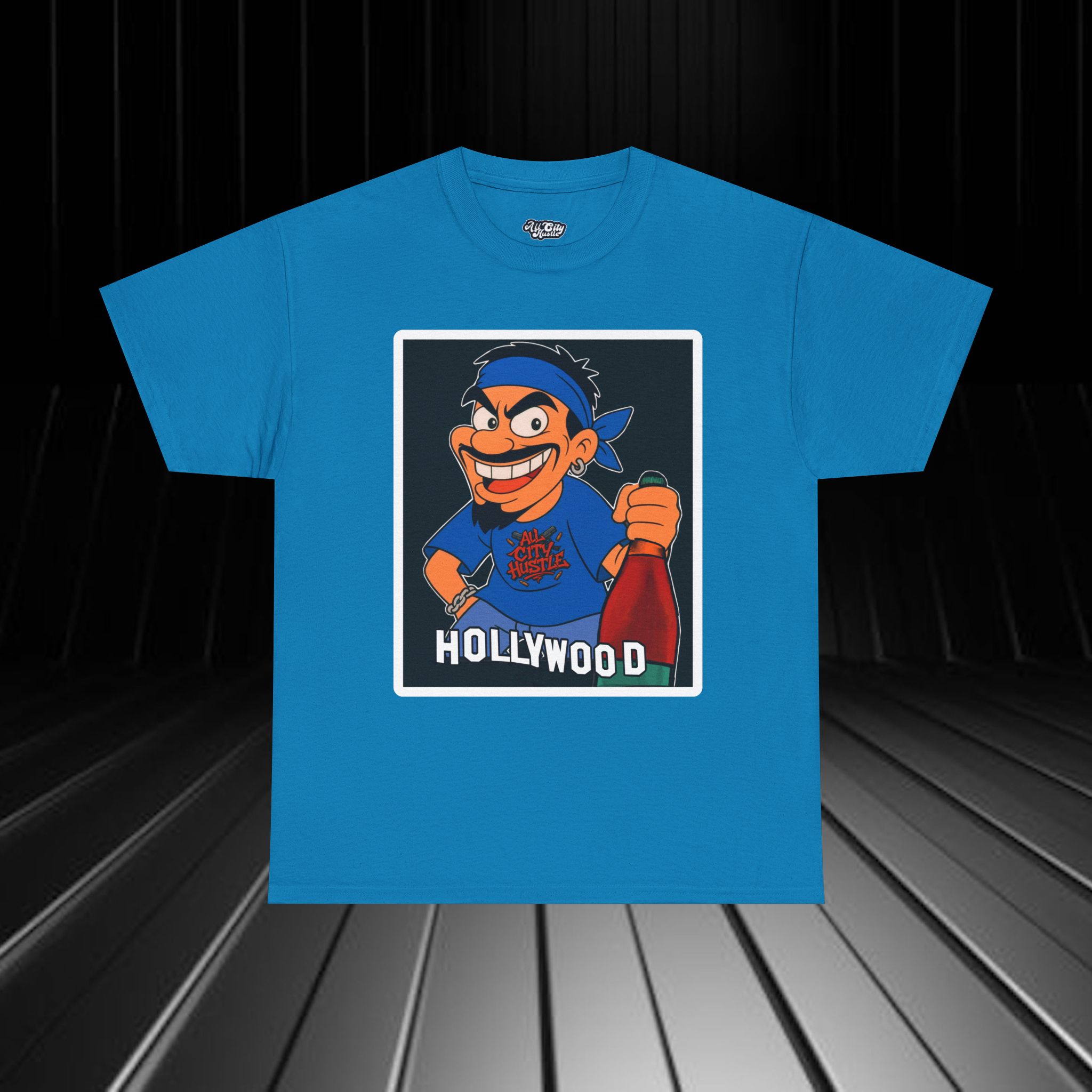 GANGSTER23 City Hood Inspired Unisex Heavy Cotton Tee, Graphic Tee for Comic Lovers, Casual Wear, Birthday Gift, Gift for Friends - Image 13