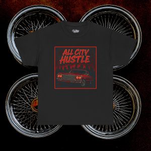ACHLOWRIDER38 -  2 Sided Graphic Tee | Unisex Heavy Cotton Tee for Lowrider Lovers, Gifts, Retro Old School Vibes, Summer Wear, Casual Car Show Fashion