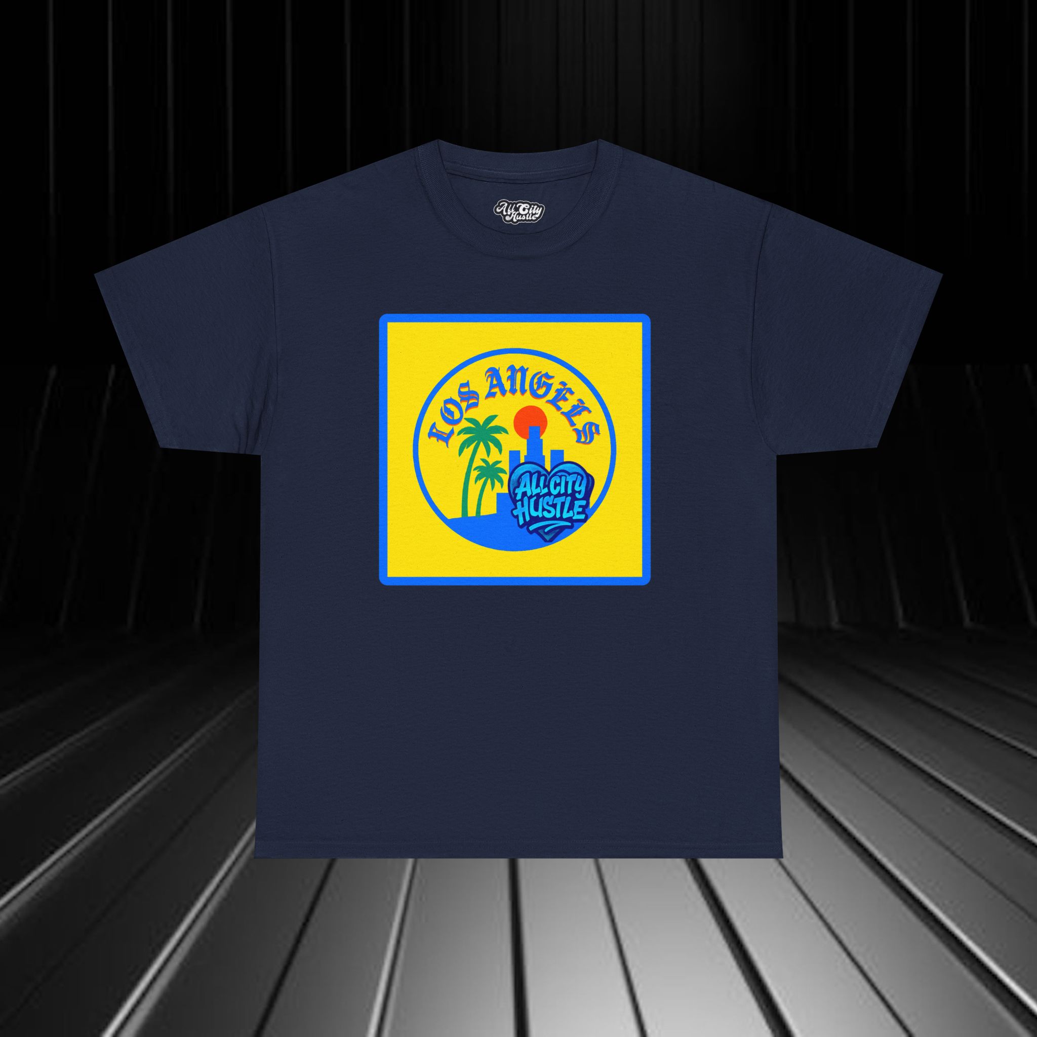 ACHLA3 Los Angeles Unisex Heavy Cotton Tee, Vintage LA Shirt, California T-Shirt, Beachwear, Summer Casual Tee Shirt - Image 10