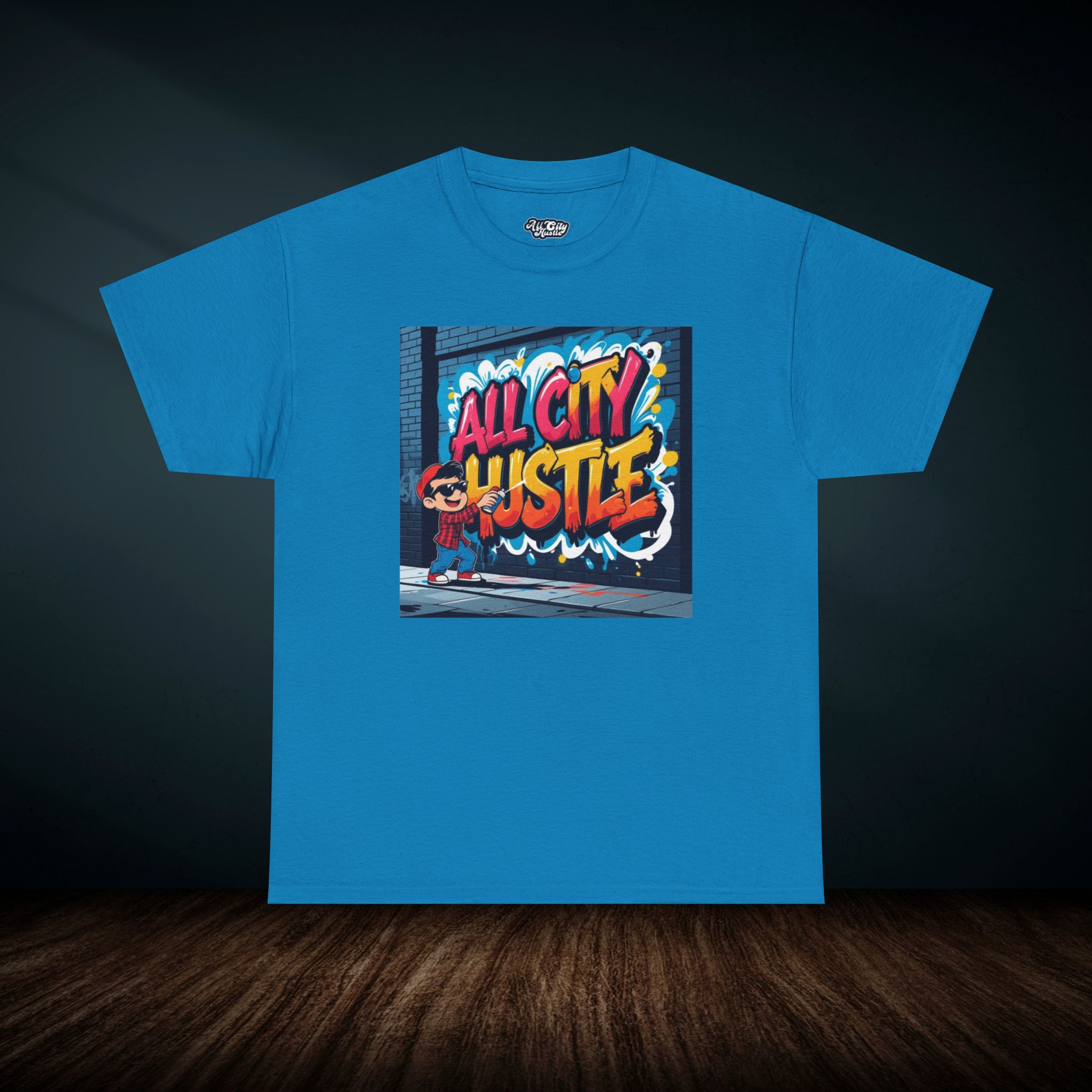 ACH49 Retro Urban Hustle T-Shirt, Unisex Graphic Tee, Casual Streetwear, Gift for Creatives, Everyday Wear, All City Hustle - Image 13