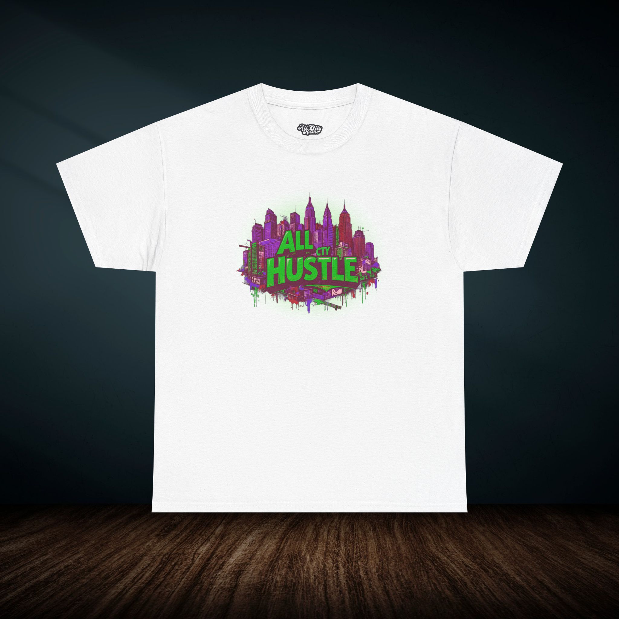 ACH72 Retro Urban Hustle T-Shirt, Unisex Graphic Tee, Casual Streetwear, Gift for Creatives, Everyday Wear, All City Hustle - Image 11