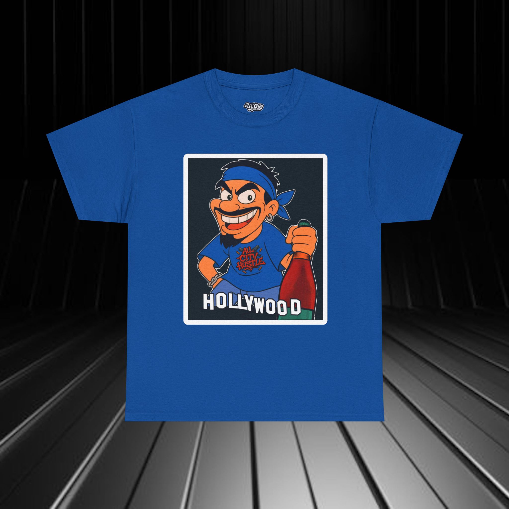 GANGSTER23 City Hood Inspired Unisex Heavy Cotton Tee, Graphic Tee for Comic Lovers, Casual Wear, Birthday Gift, Gift for Friends - Image 8