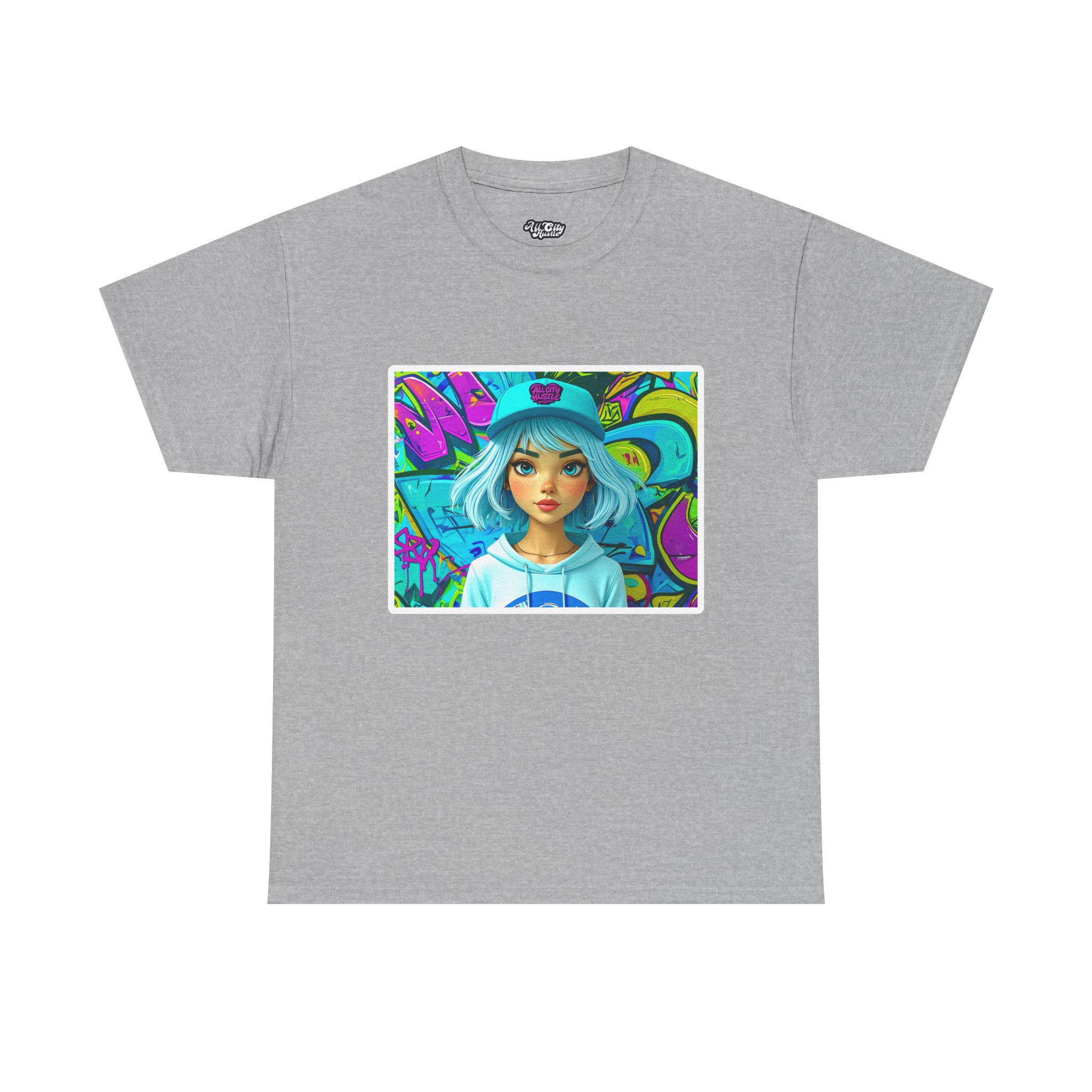 STREET14 City life Inspired Unisex Heavy Cotton Tee, Graphic Tee for Comic Lovers, Casual Wear, Birthday Gift, Gift for Friends - Image 12