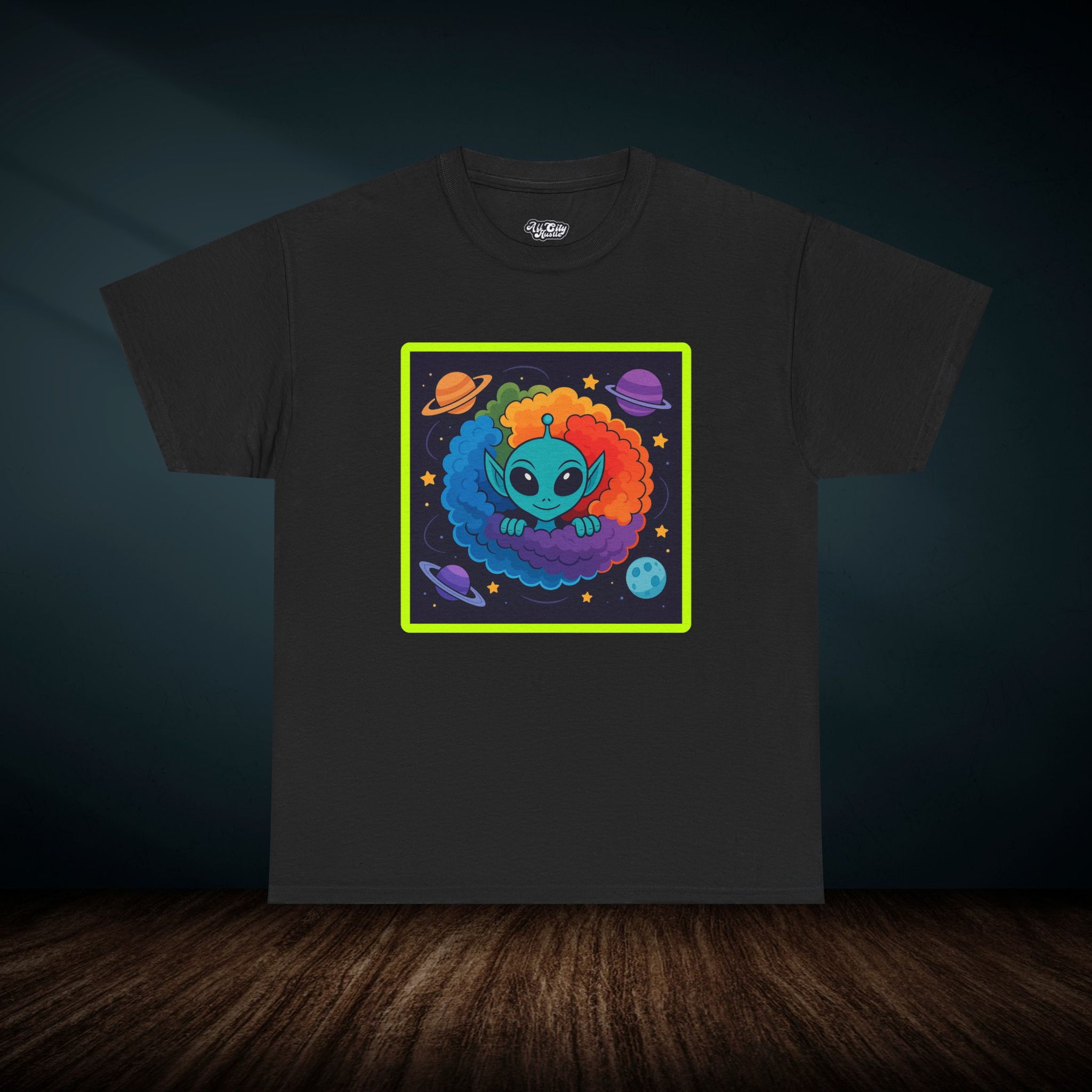 ALIEN6 Alien Humor Tee, Fun Graphic Tee, Unisex Cotton T-Shirt, Joke Shirt, Unique Gift, Quirky Fashion - Image 4