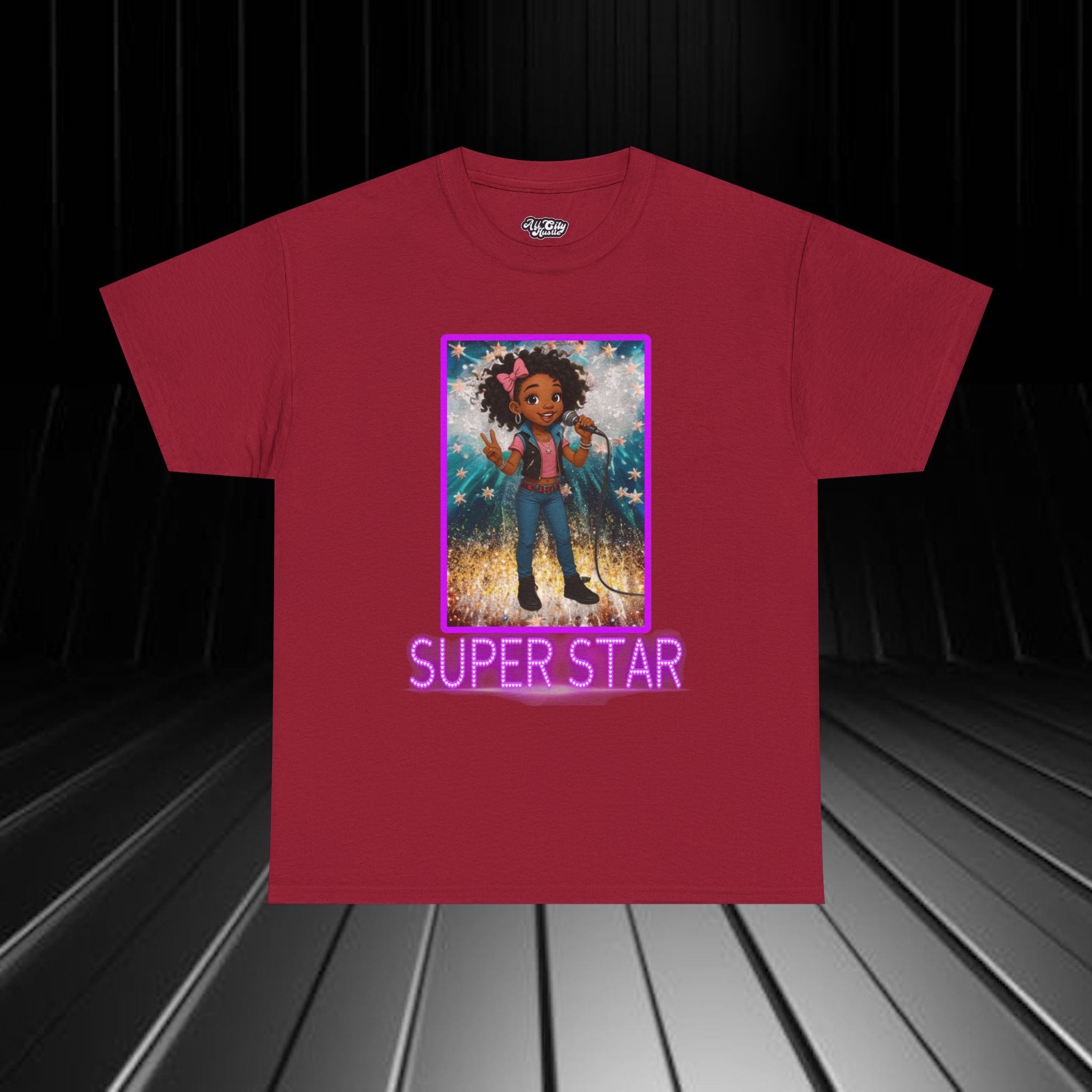 TEEN8 Unisex Heavy Cotton Tee - Teen Vibes, Everyday Wear, Perfect for Gift Giving, Youthful Vibes, Casual Wear - Image 2