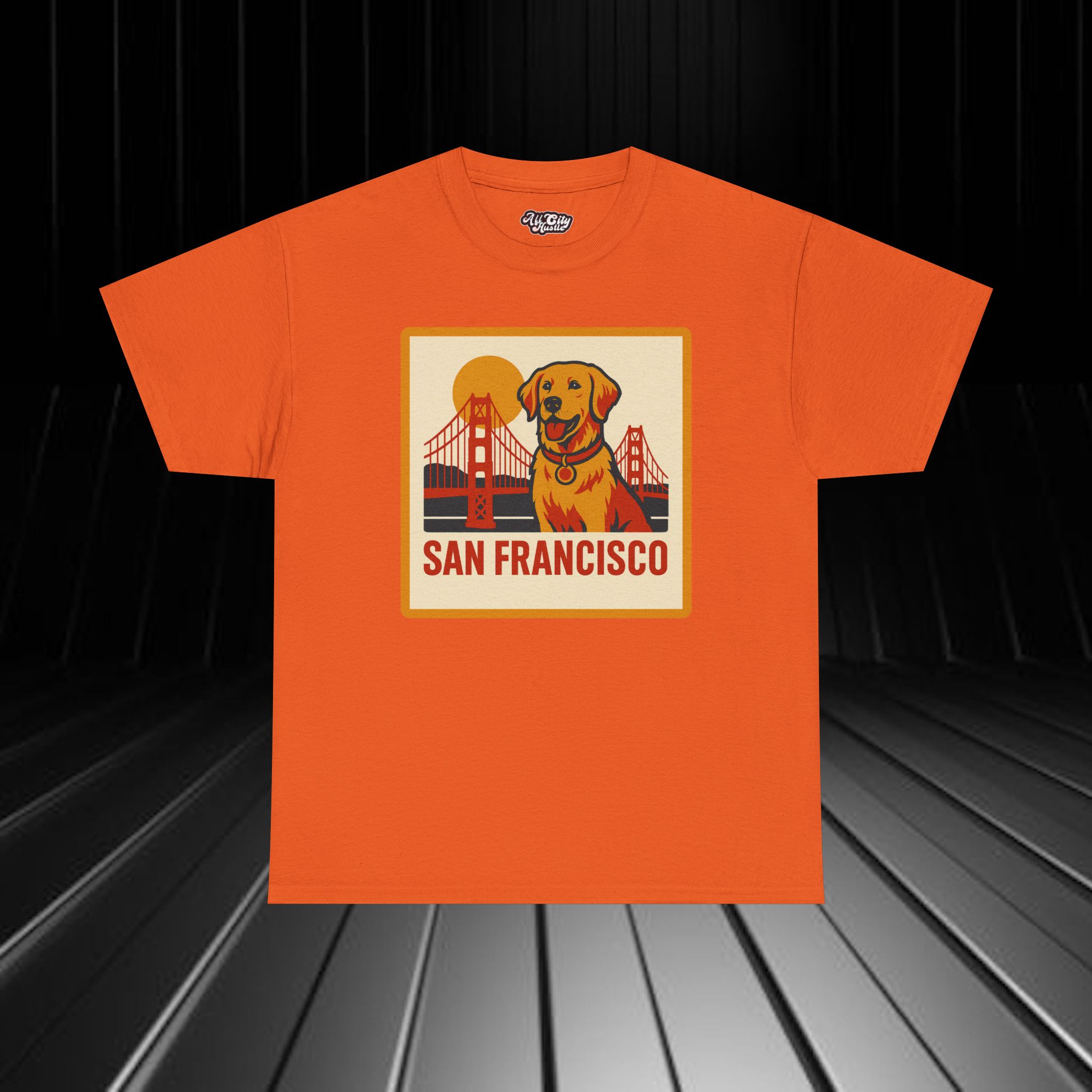 ACHSANFRANCISCO2 San Fran Unisex Heavy Cotton Tee, Vintage SF Shirt, California T-Shirt, Beachwear, Summer Casual Tee Shirt - Image 6