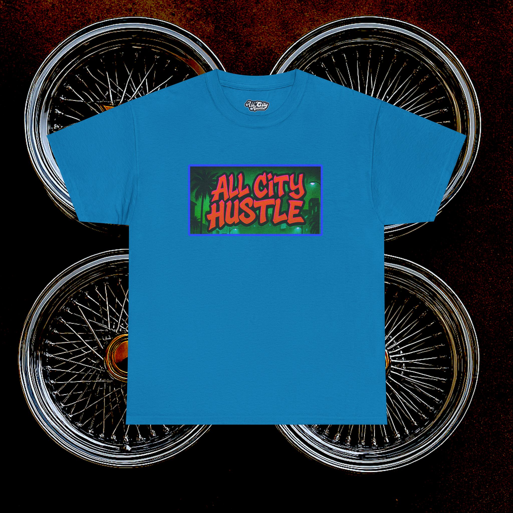 ACHLOWRIDER35 - 2 Sided Graphic Tee | Unisex Heavy Cotton Tee for Lowrider Lovers, Gifts, Retro Old School Vibes, Summer Wear, Casual Car Show Fashion - Image 28