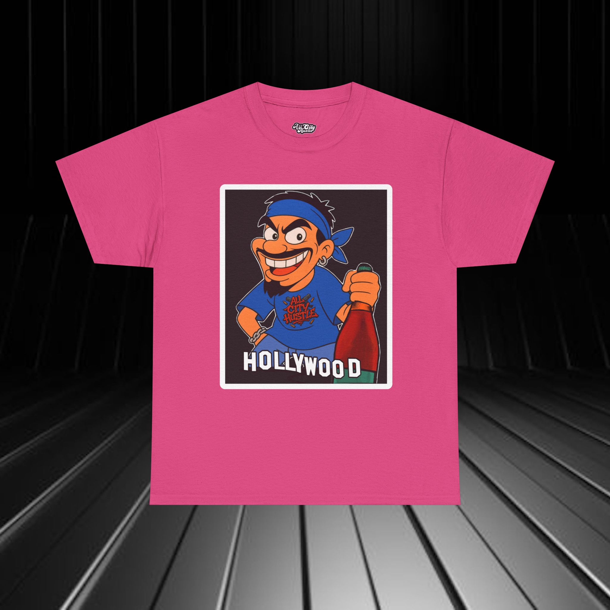 GANGSTER23 City Hood Inspired Unisex Heavy Cotton Tee, Graphic Tee for Comic Lovers, Casual Wear, Birthday Gift, Gift for Friends - Image 9