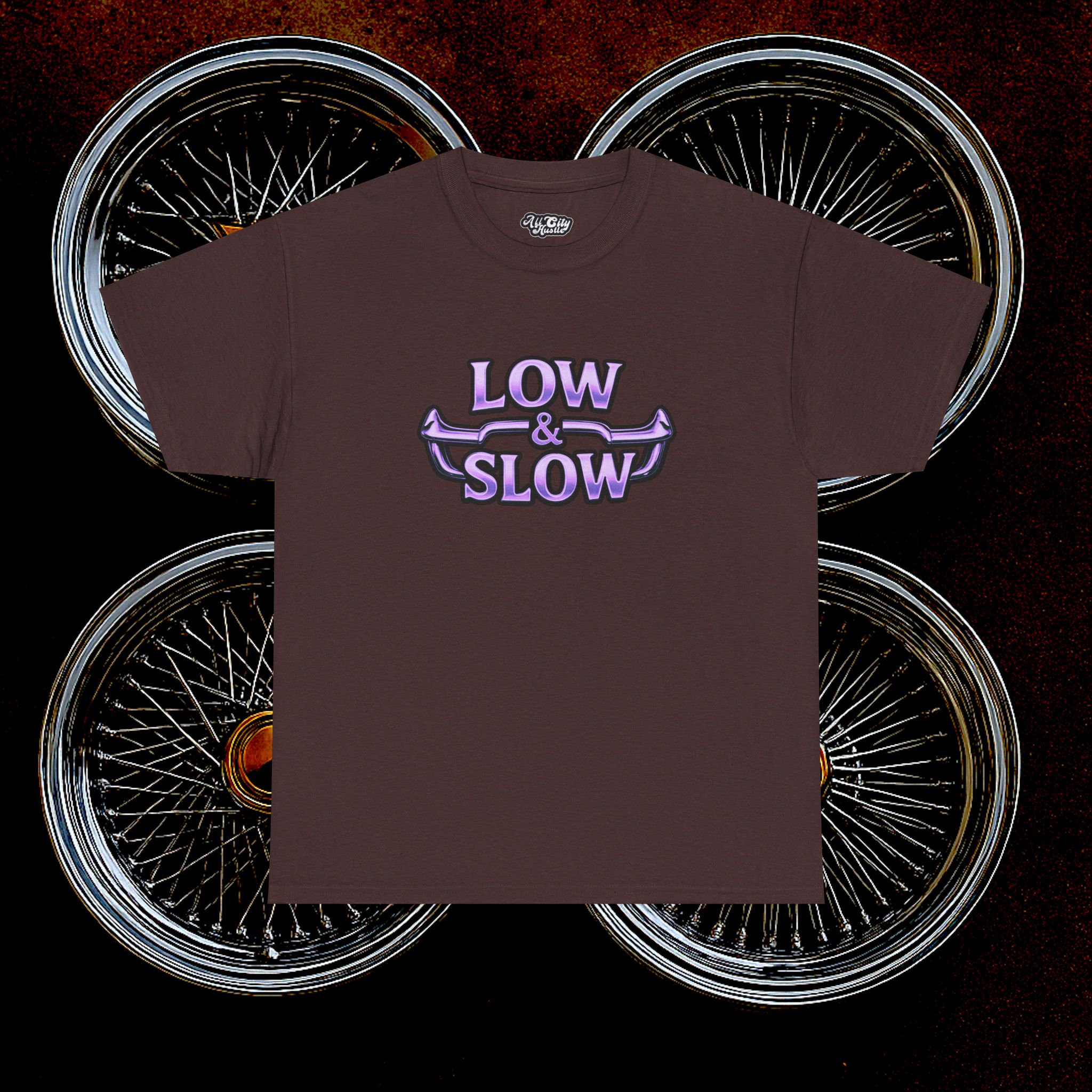 ACHLOWRIDER26 - 2 Sided Graphic Tee | Unisex Heavy Cotton Tee for Lowrider Lovers, Gifts, Retro Old School Vibes, Summer Wear, Casual Car Show Fashion - Image 31