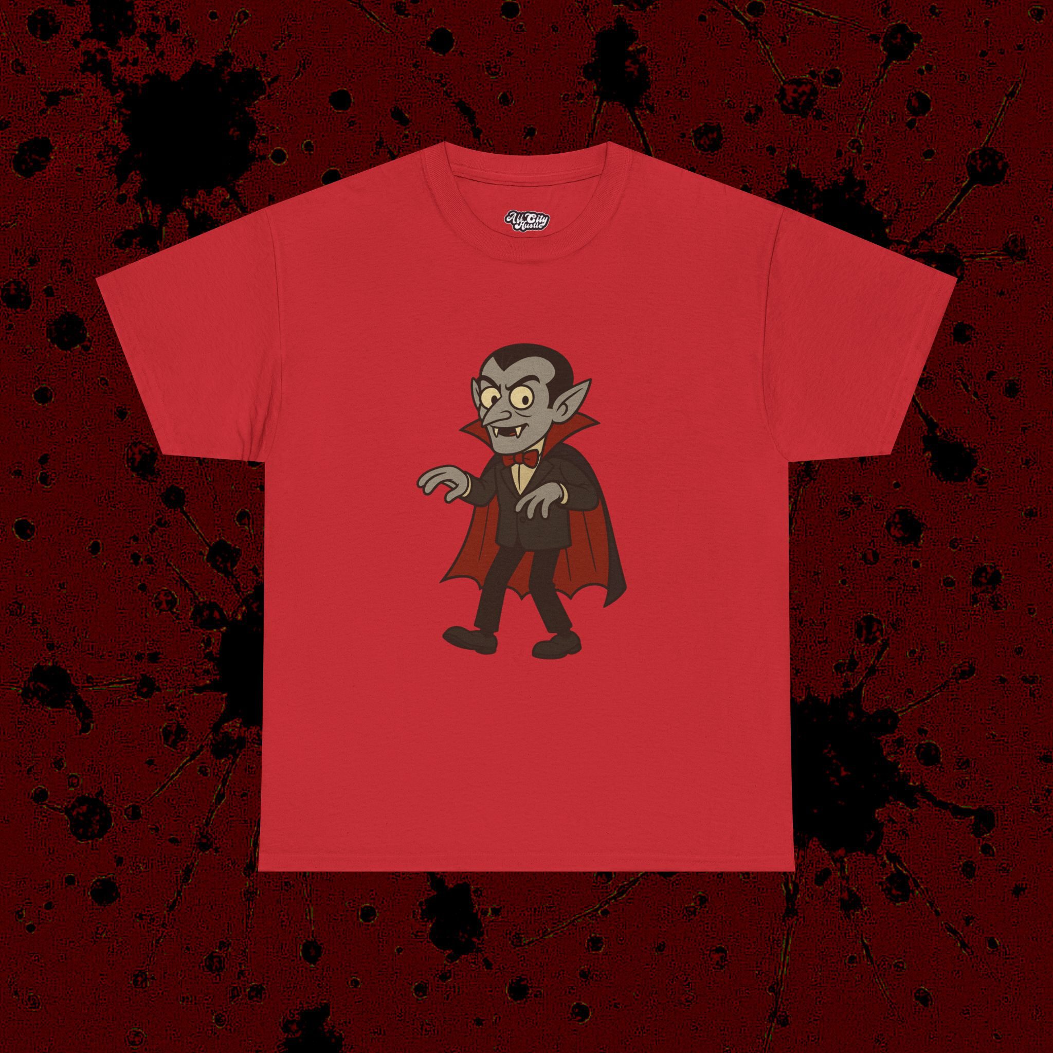 MONSTER6 Unisex Heavy Cotton Tee | Cool Casual Wear, Perfect for Horror Fans, Gift for Kids, Unique Graphic T-Shirt, Fun Dark Theme - Image 10