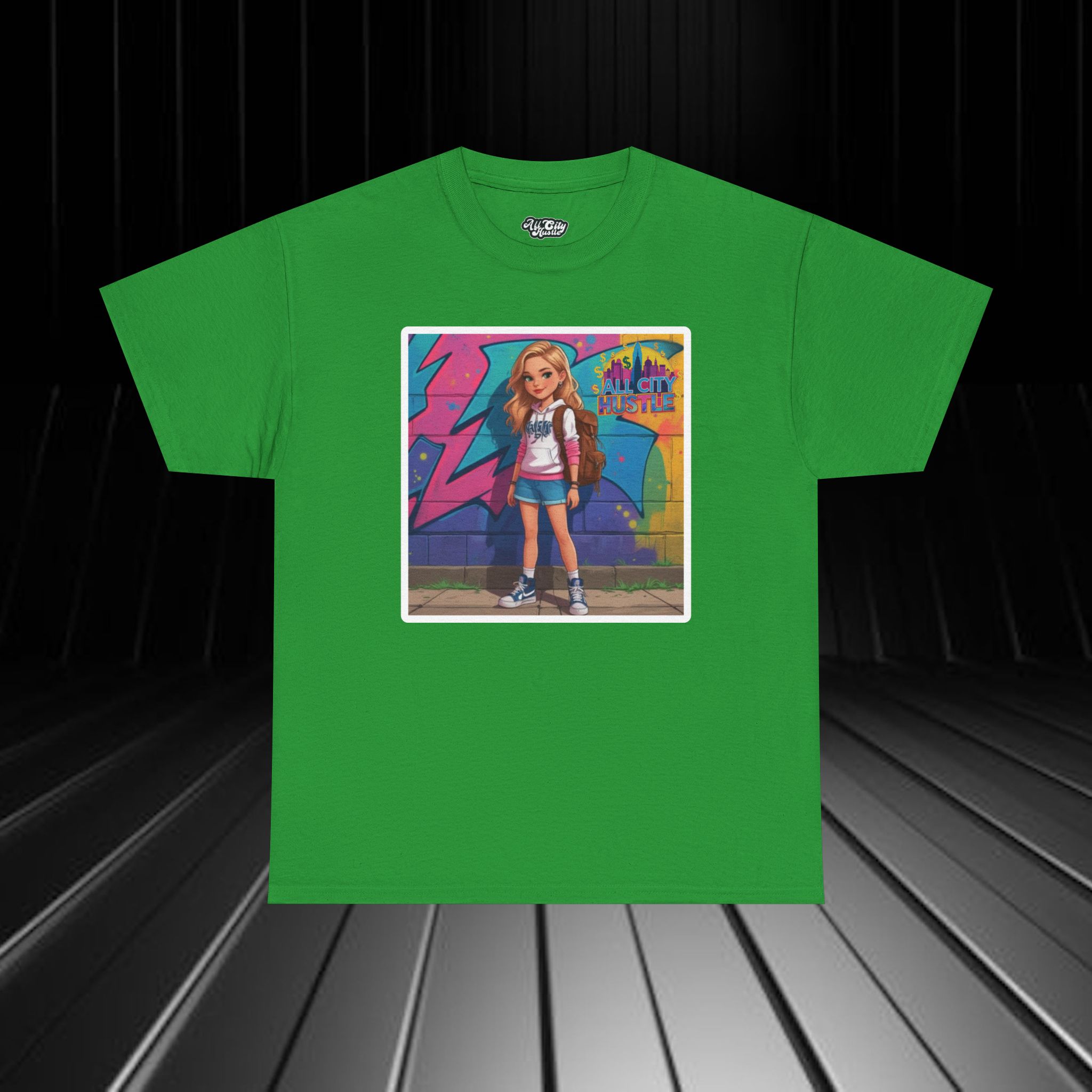 TEEN9 Unisex Heavy Cotton Tee - Teen Vibes, Everyday Wear, Perfect for Gift Giving, Youthful Vibes, Casual Wear - Image 5