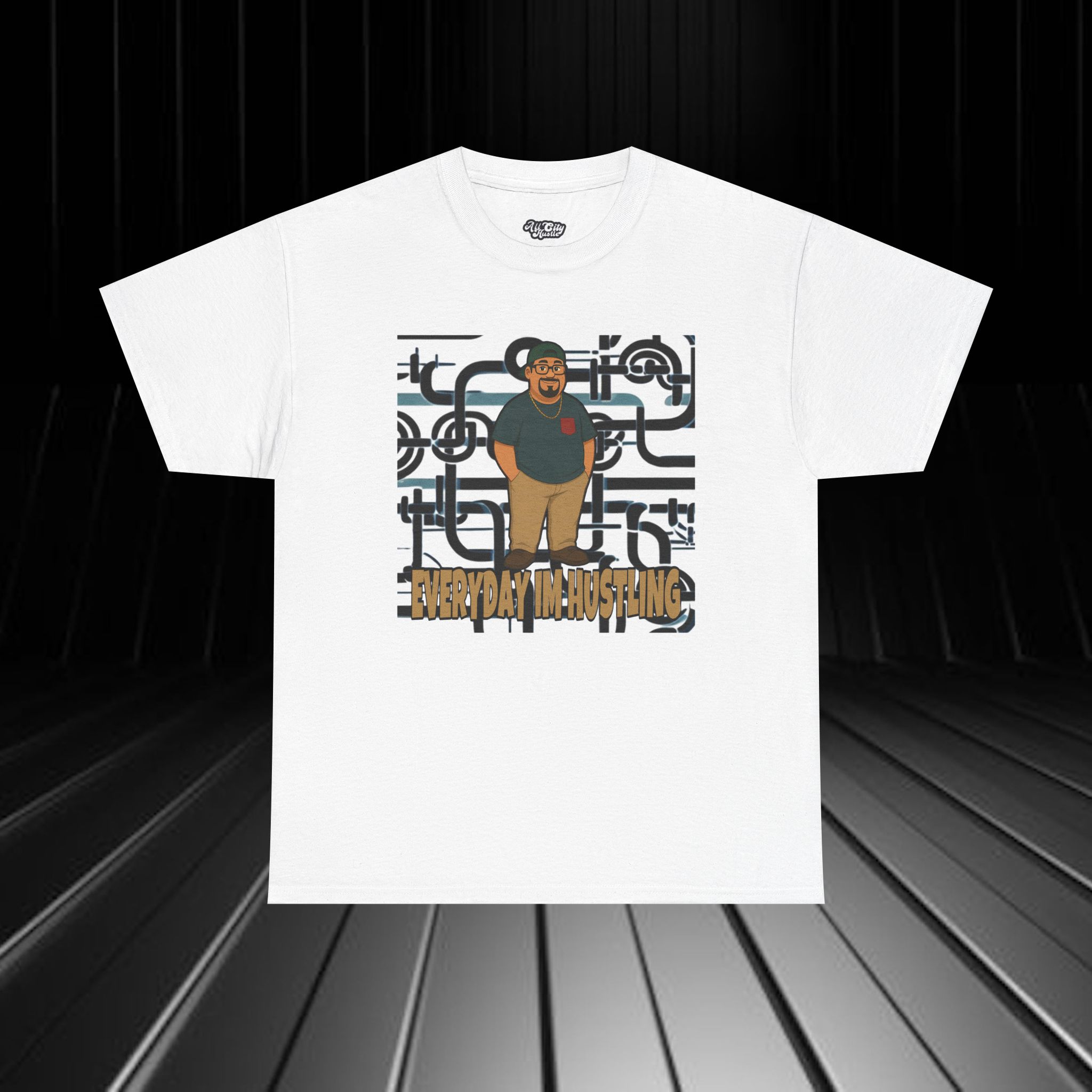 MEN5 City life Inspired Unisex Heavy Cotton Tee, Life Success Graphic Tee for Comic Lovers, Casual Wear, Birthday Gift, Gift for Friends - Image 14