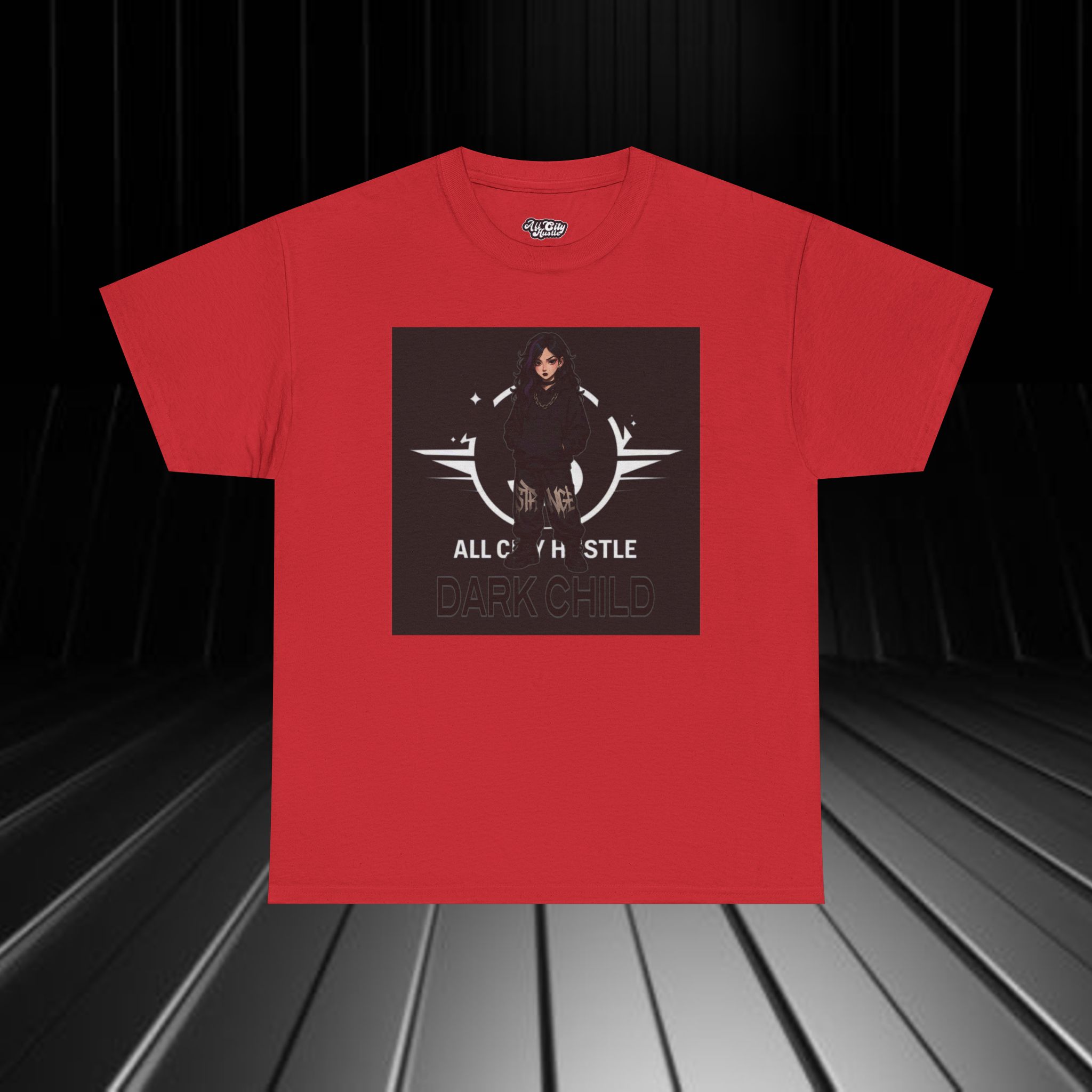 DARK9 Evil Cute Graphic Tee, Unisex Cotton Tee, Trendy T-Shirt, Casual Wear, Gift for Her, Dark Apparel - Image 9