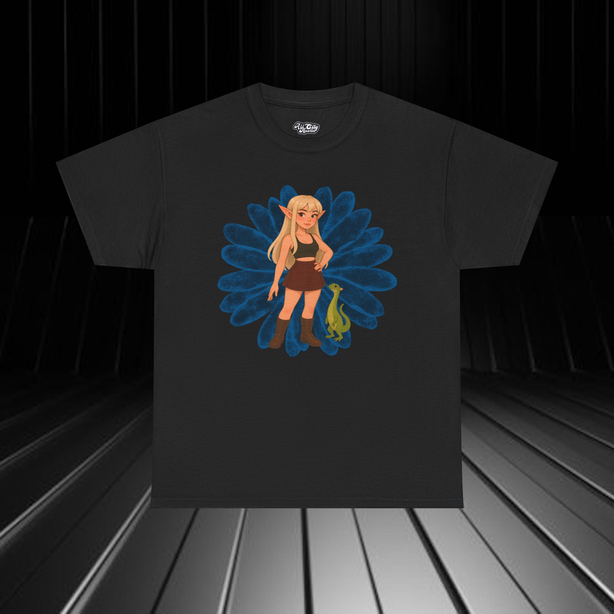 TEEN4 Unisex Heavy Cotton Tee - Teen Vibes, Everyday Wear, Perfect for Gift Giving, Youthful Vibes, Casual Wear - Image 4