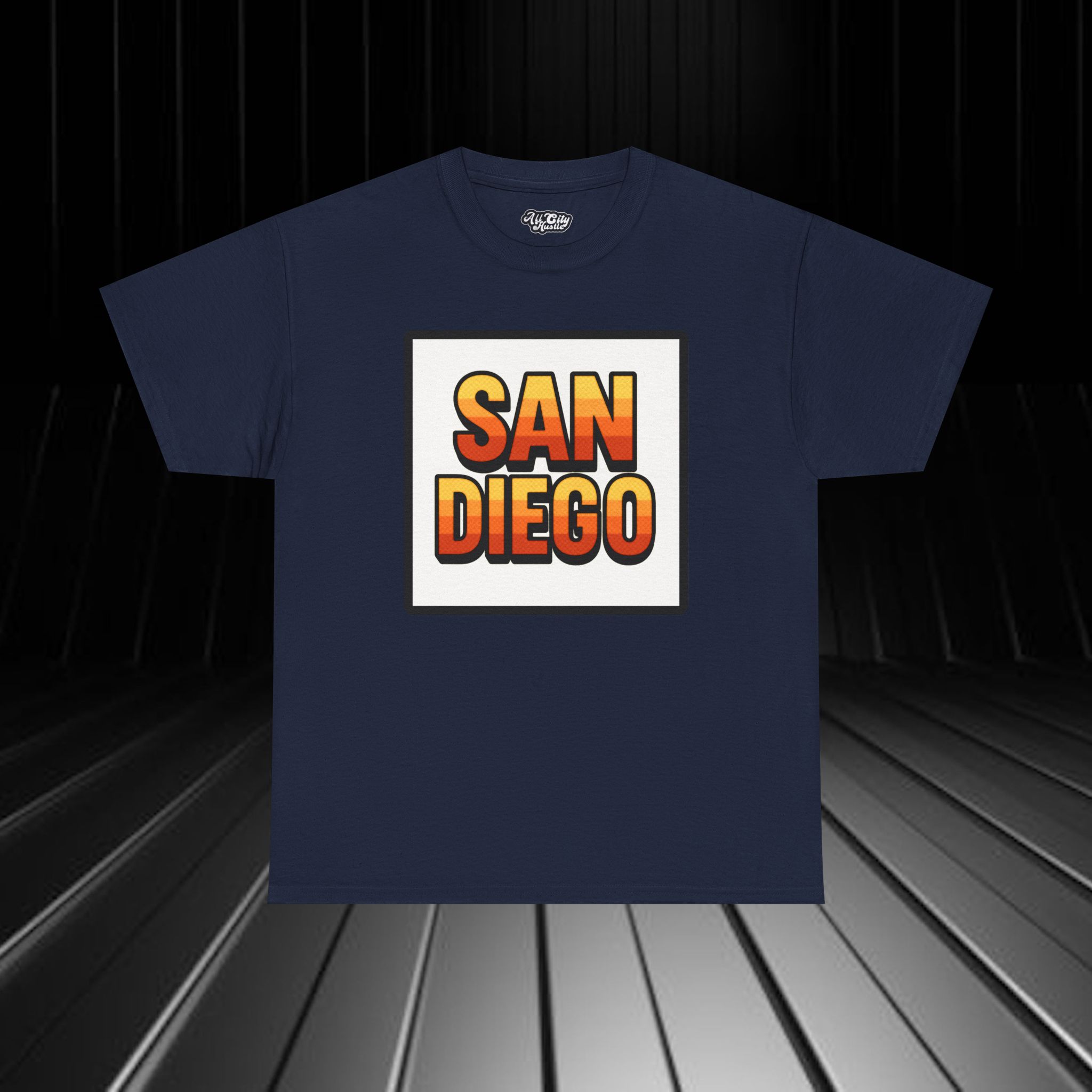 ACHSANDIEGO3 San Diego Unisex Heavy Cotton Tee, Vintage SD Shirt, California T-Shirt, Beachwear, Summer Casual Tee Shirt - Image 10