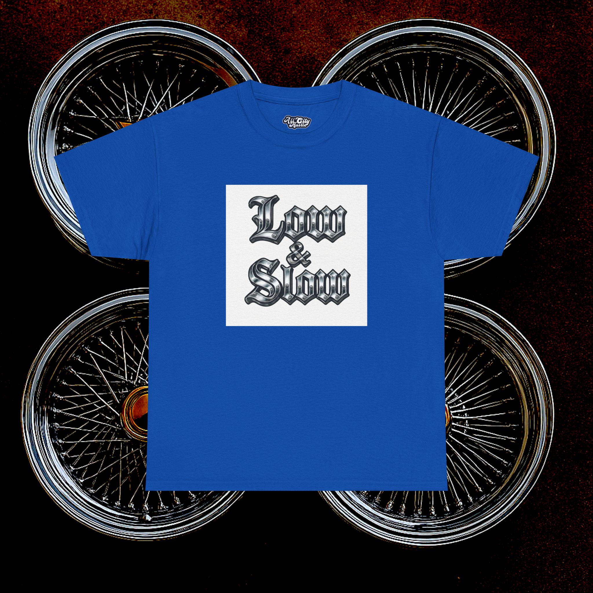 ACHLOWRIDER14 - 2 Sided Graphic Tee | Unisex Heavy Cotton Tee for Lowrider Lovers, Gifts, Retro Old School Vibes, Summer Wear, Casual Car Show Fashion - Image 37