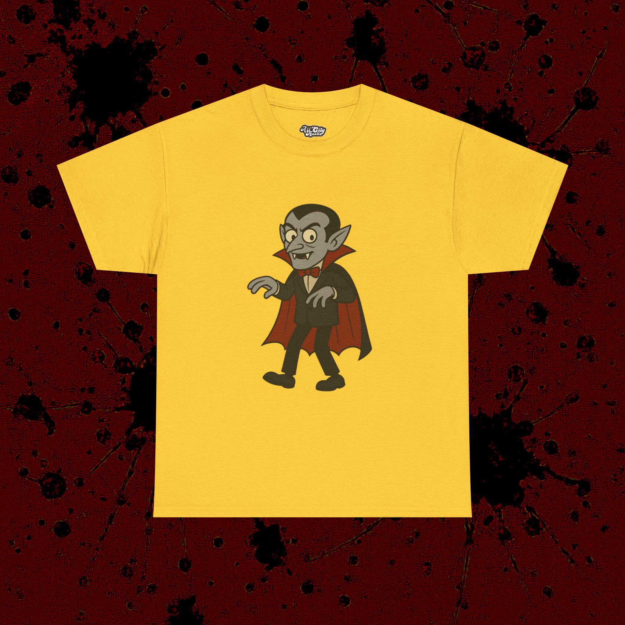 MONSTER6 Unisex Heavy Cotton Tee | Cool Casual Wear, Perfect for Horror Fans, Gift for Kids, Unique Graphic T-Shirt, Fun Dark Theme - Image 14