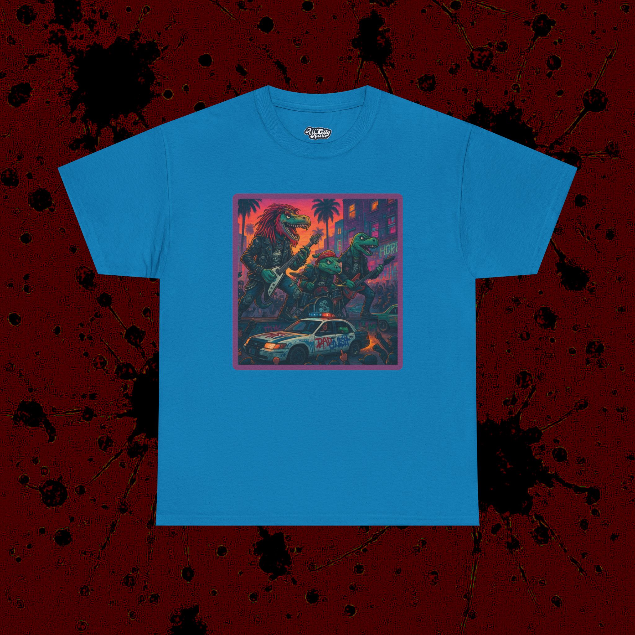 MONSTER2 Unisex Heavy Cotton Tee | Cool Casual Wear, Perfect for Horror Fans, Gift for Kids, Unique Graphic T-Shirt, Fun Dark Theme - Image 13