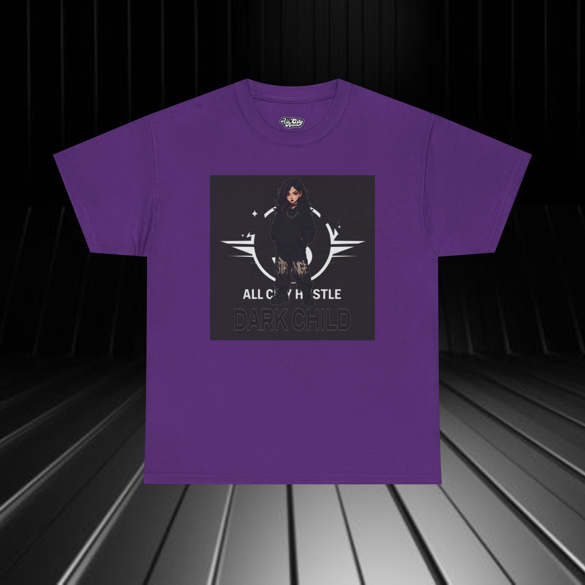 DARK9 Evil Cute Graphic Tee, Unisex Cotton Tee, Trendy T-Shirt, Casual Wear, Gift for Her, Dark Apparel - Image 3