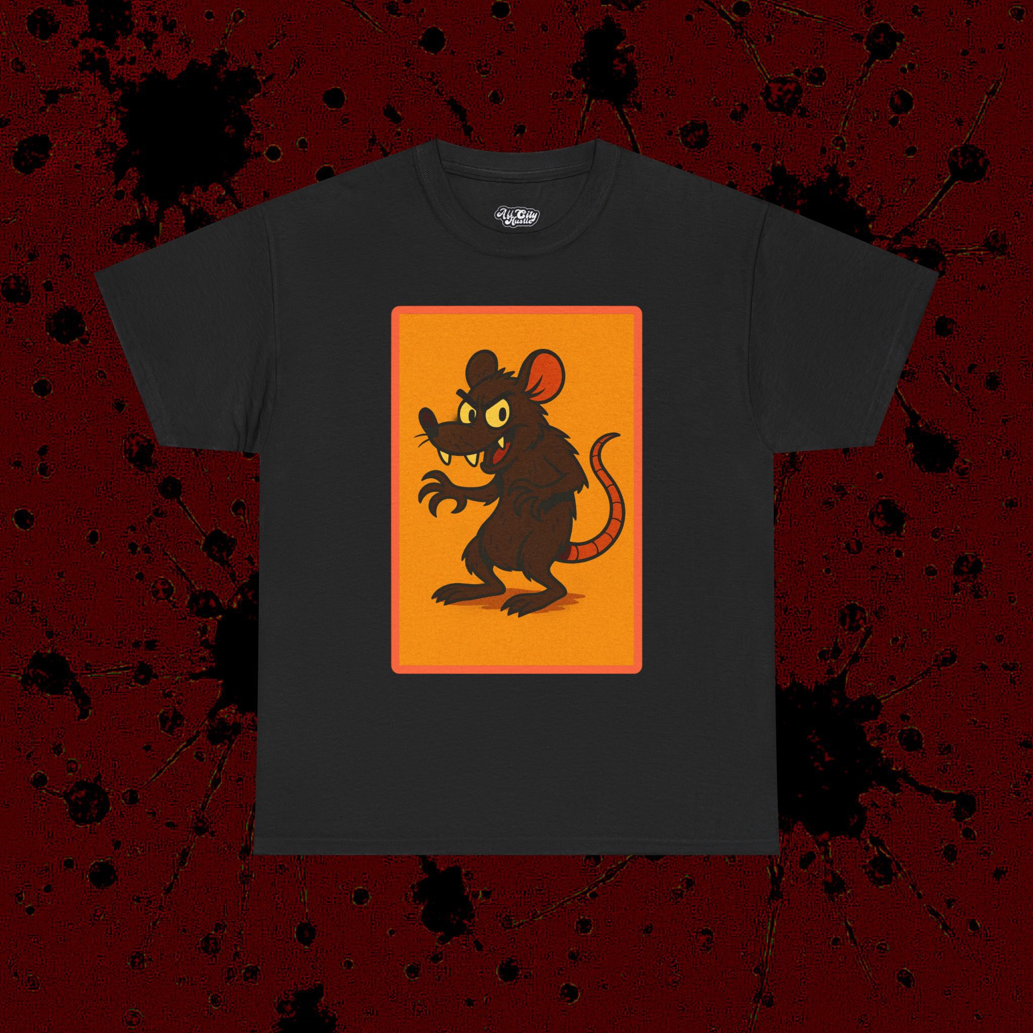 MONSTER3 Unisex Heavy Cotton Tee | Cool Casual Wear, Perfect for Horror Fans, Gift for Kids, Unique Graphic T-Shirt, Fun Dark Theme - Image 4