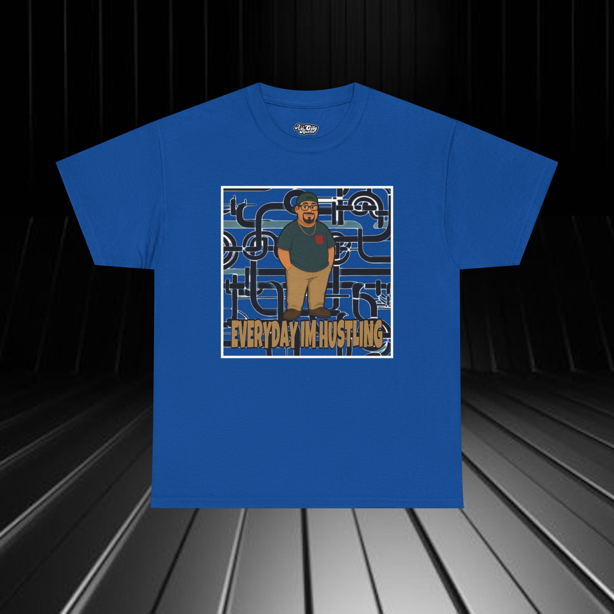 MEN5 City life Inspired Unisex Heavy Cotton Tee, Life Success Graphic Tee for Comic Lovers, Casual Wear, Birthday Gift, Gift for Friends - Image 8