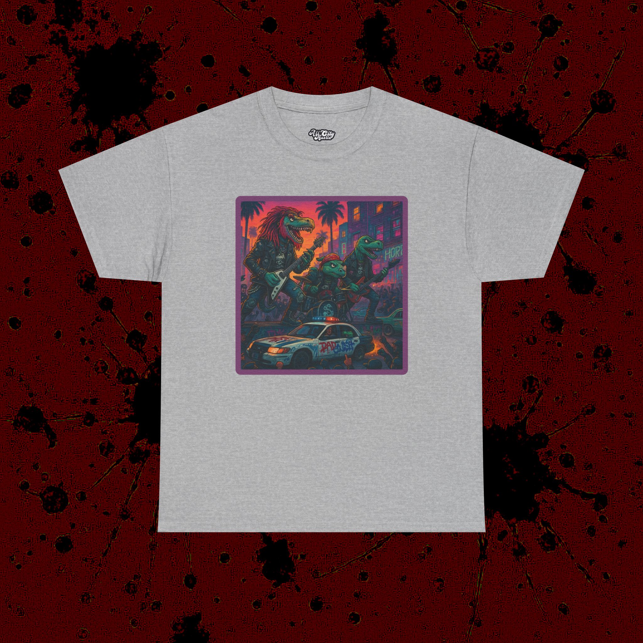 MONSTER2 Unisex Heavy Cotton Tee | Cool Casual Wear, Perfect for Horror Fans, Gift for Kids, Unique Graphic T-Shirt, Fun Dark Theme - Image 12