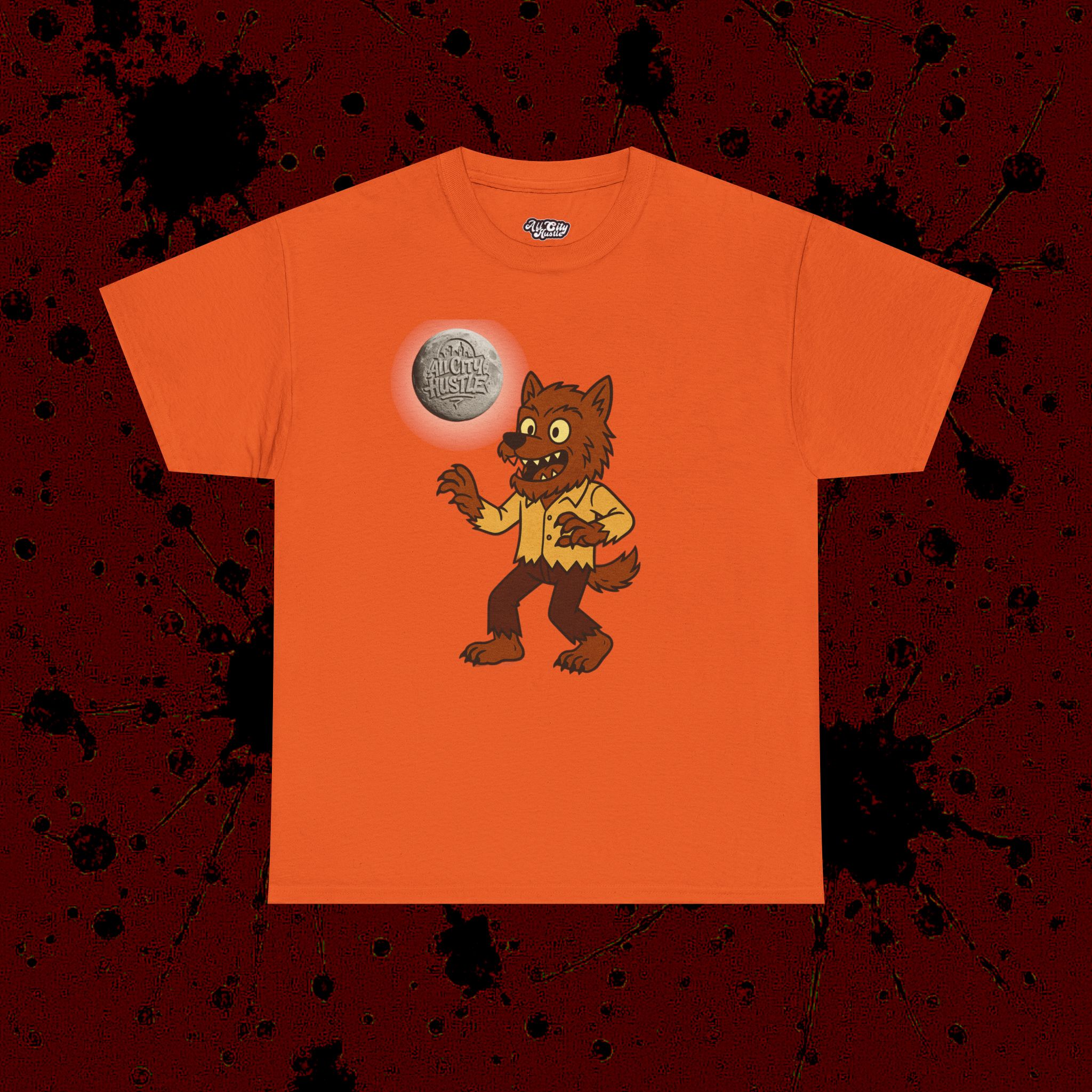 MONSTER8 Unisex Heavy Cotton Tee | Cool Casual Wear, Perfect for Horror Fans, Gift for Kids, Unique Graphic T-Shirt, Fun Dark Theme - Image 6