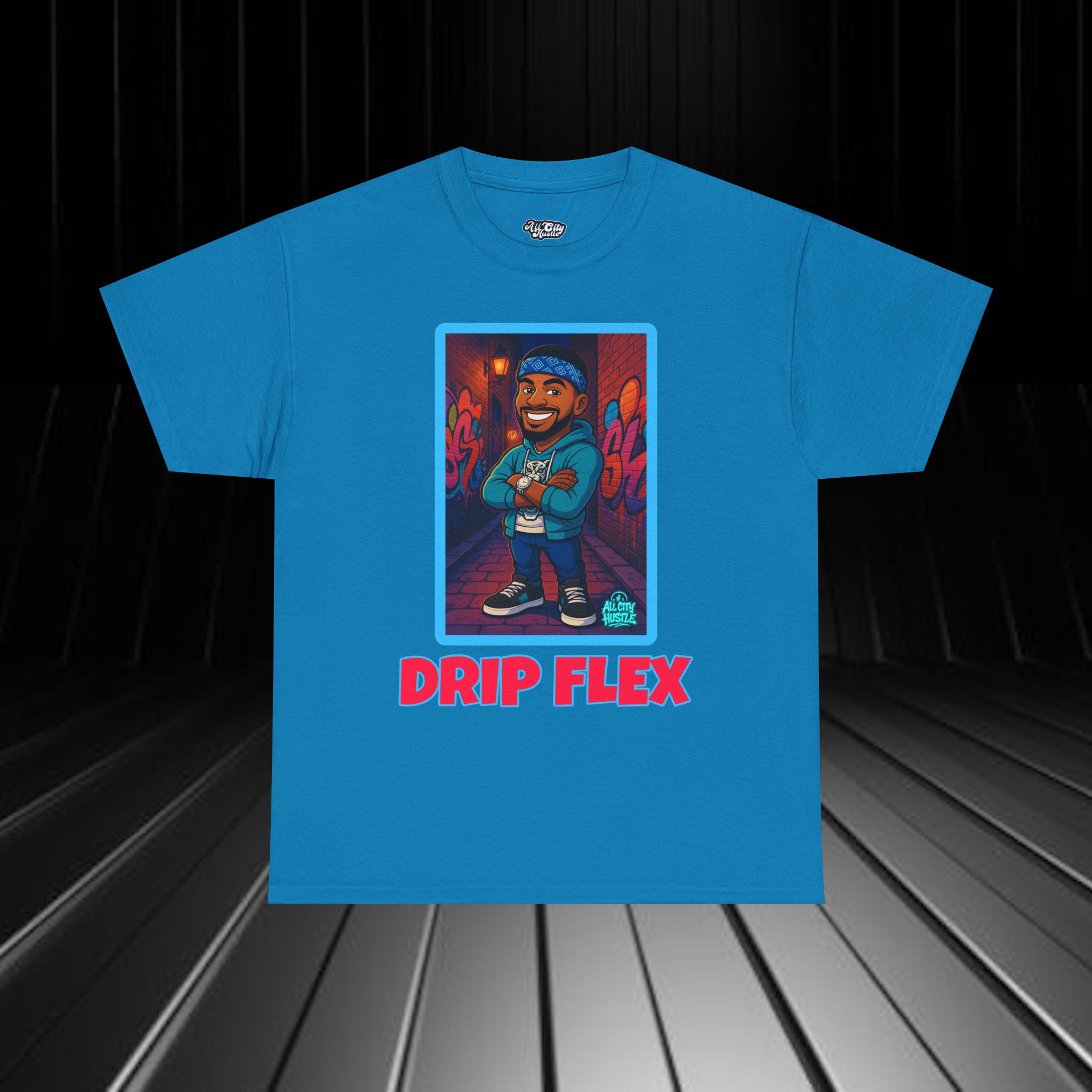 GANGSTER25 City Hood Inspired Unisex Heavy Cotton Tee, Graphic Tee for Comic Lovers, Casual Wear, Birthday Gift, Gift for Friends - Image 13