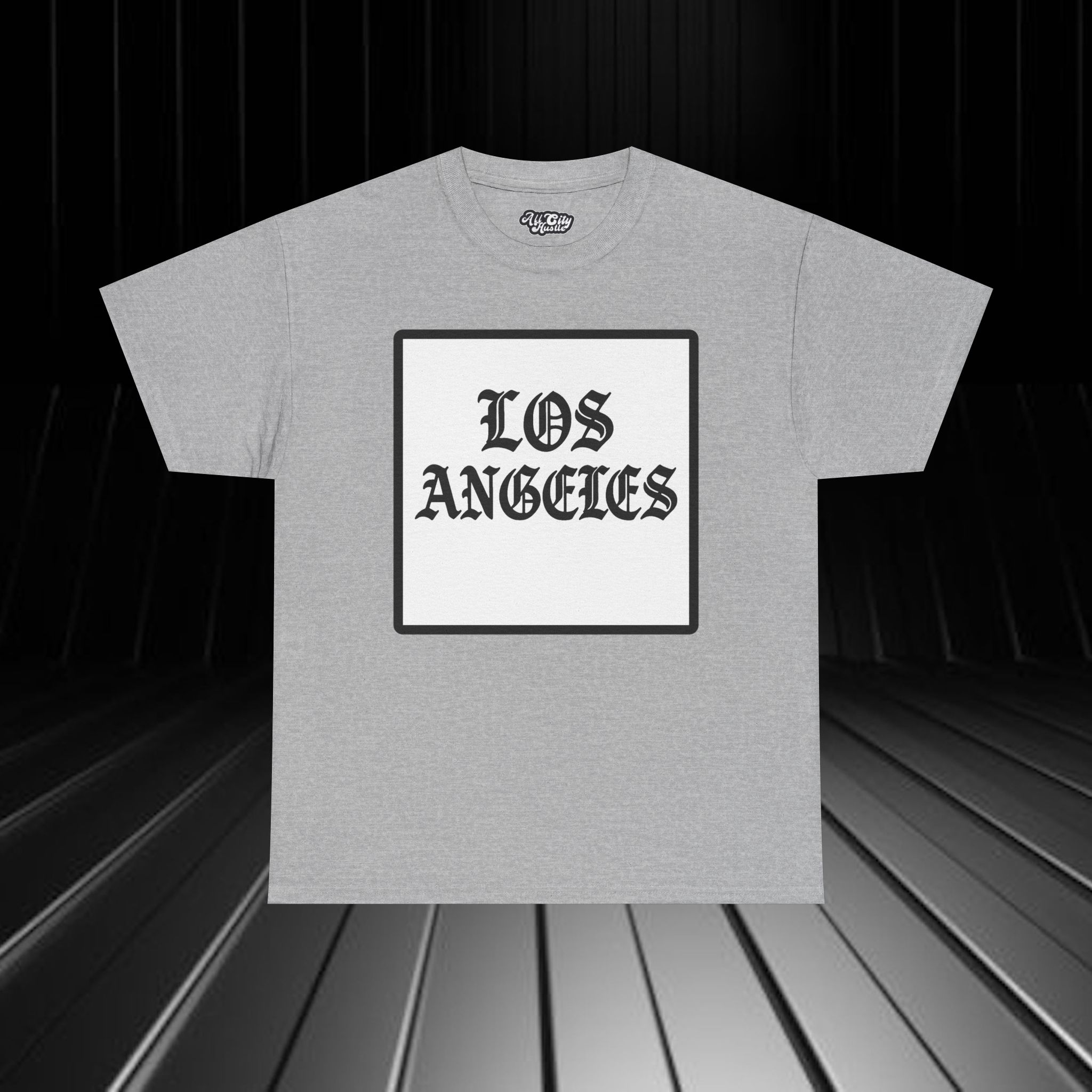 ACHLA7 Los Angeles Unisex Heavy Cotton Tee, Vintage LA Shirt, California T-Shirt, Beachwear, Summer Casual Tee Shirt - Image 12