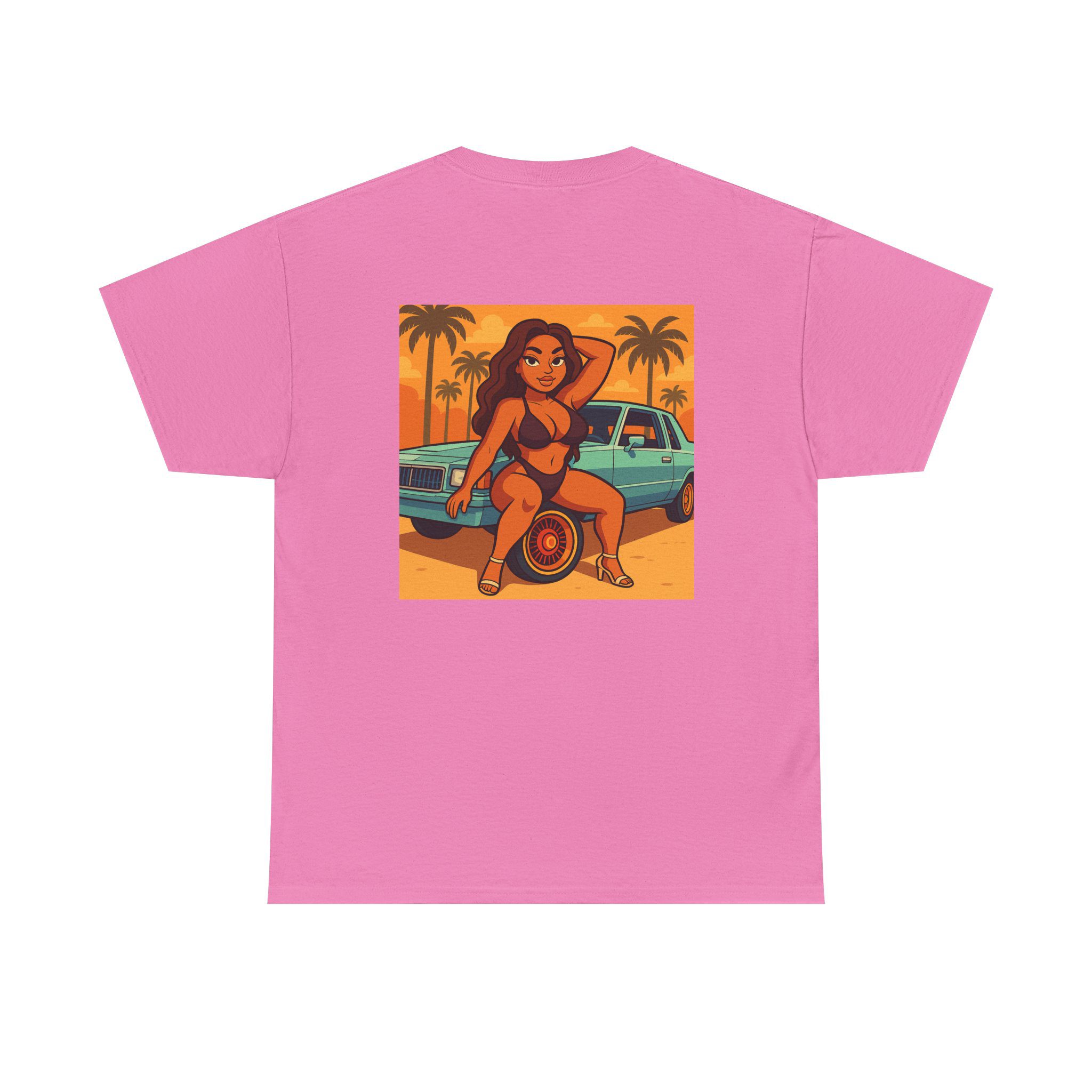 ACHLOWRIDER16 - 2 Sided Graphic Tee | Unisex Heavy Cotton Tee for Lowrider Lovers, Gifts, Retro Old School Vibes, Summer Wear, Casual Car Show Fashion - Image 14