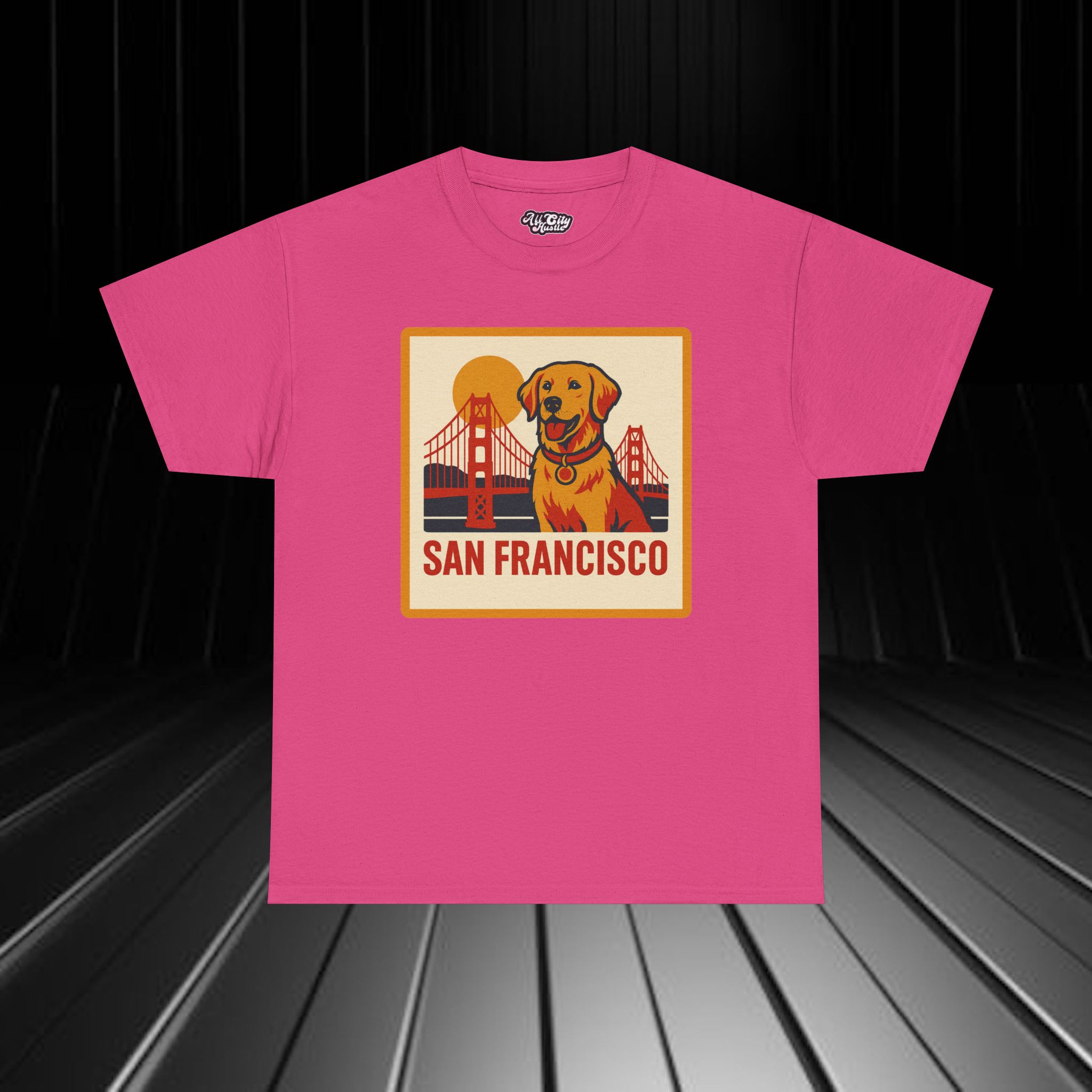 ACHSANFRANCISCO2 San Fran Unisex Heavy Cotton Tee, Vintage SF Shirt, California T-Shirt, Beachwear, Summer Casual Tee Shirt - Image 8