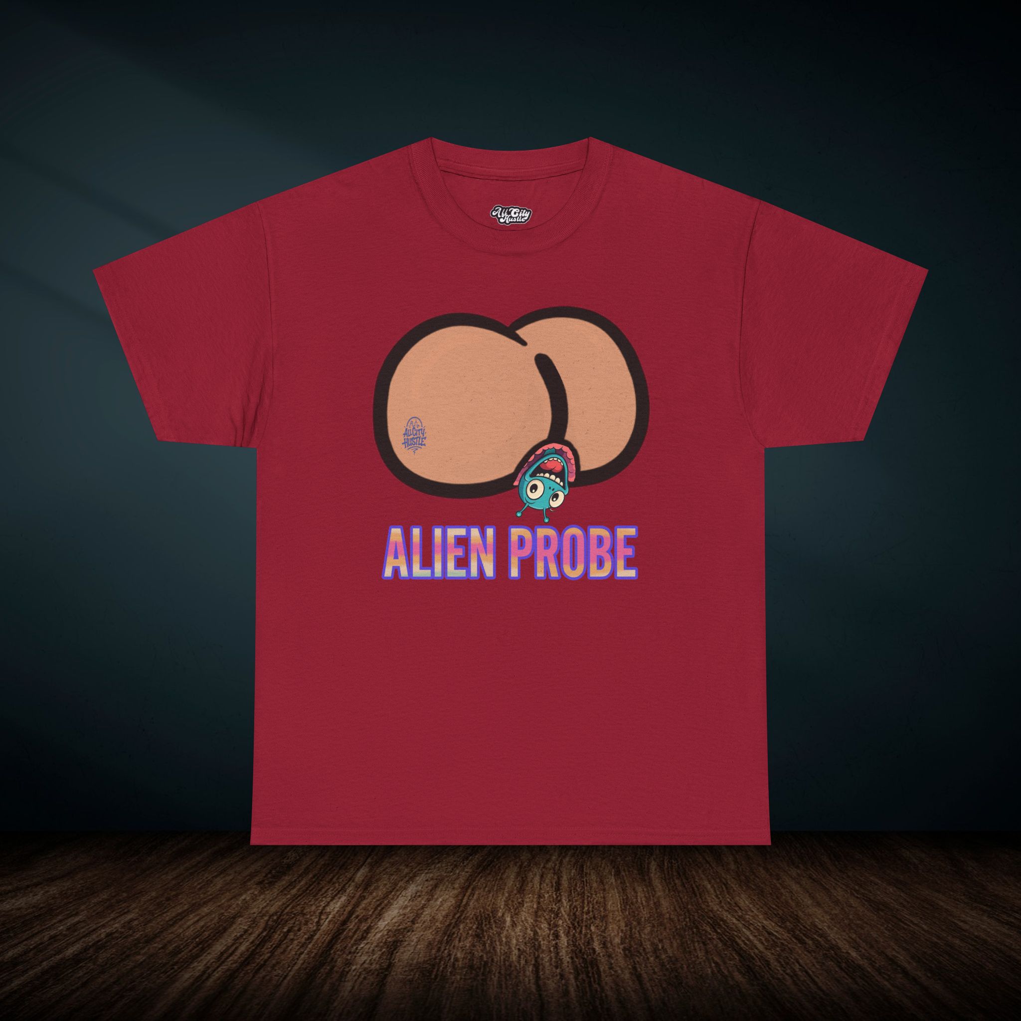 ALIEN8 Alien Humor Tee, Fun Graphic Tee, Unisex Cotton T-Shirt, Joke Shirt, Unique Gift, Quirky Fashion - Image 2