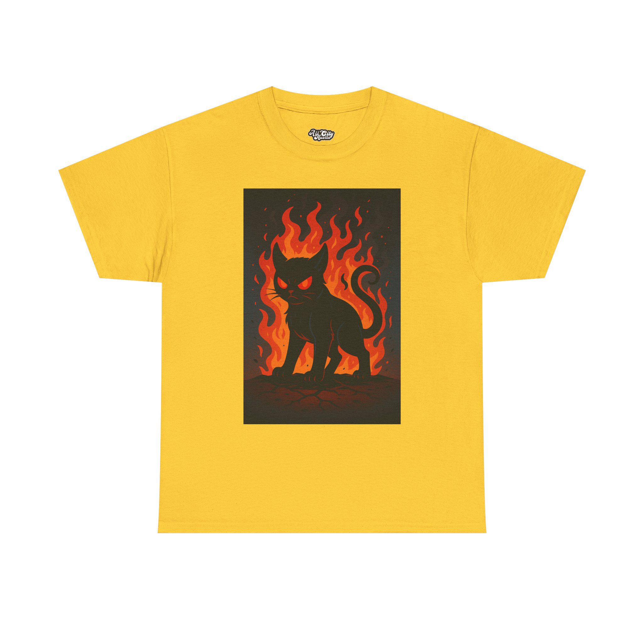 DARK4 Hell Kitty Graphic Tee, Unisex Cotton Tee, Trendy T-Shirt, Casual Wear, Gift for Her, Halloween Apparel - Image 13