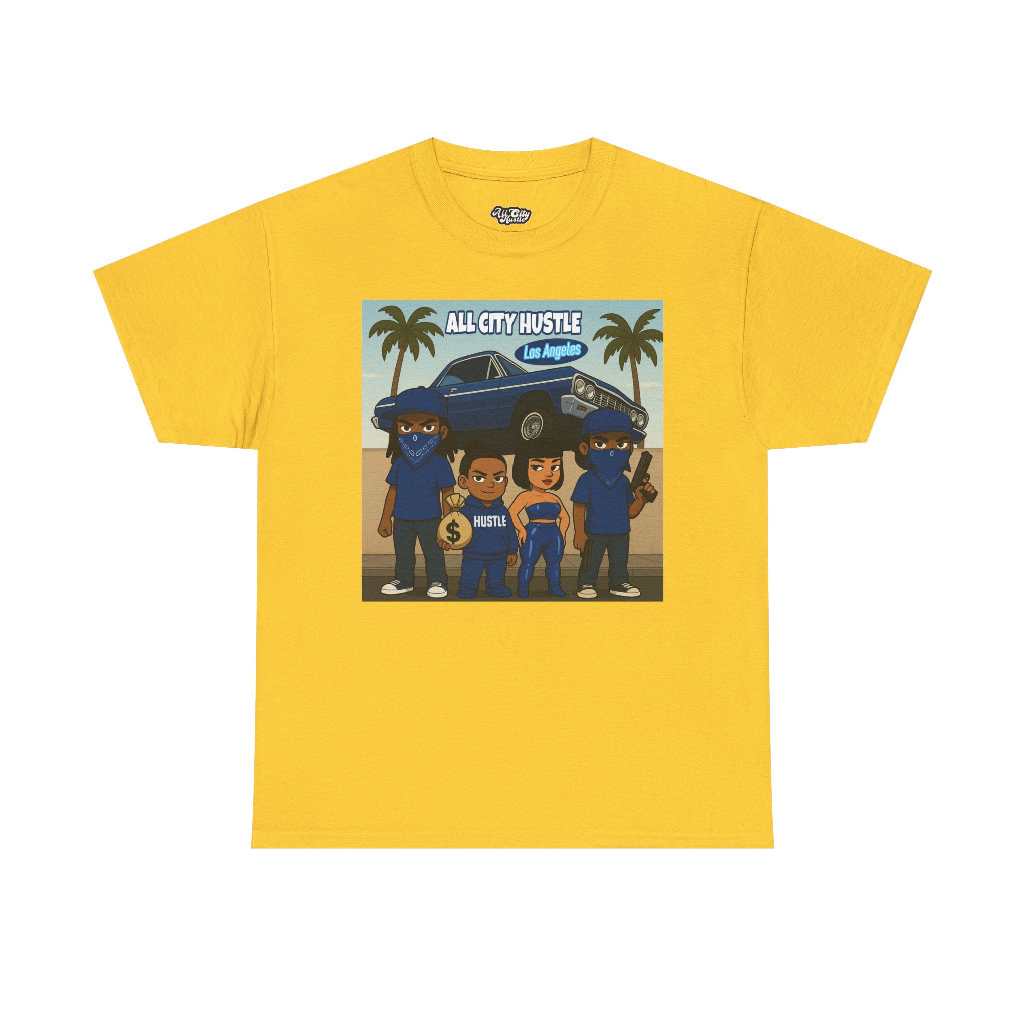 GANGSTER15 City Hood Inspired Unisex Heavy Cotton Tee, Graphic Tee for Comic Lovers, Casual Wear, Birthday Gift, Gift for Friends - Image 14