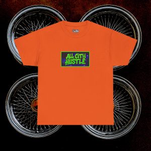 ACHLOWRIDER8 -  2 Sided Graphic Tee | Unisex Heavy Cotton Tee for Lowrider Lovers, Gifts, Retro Old School Vibes, Summer Wear, Casual Car Show Fashion