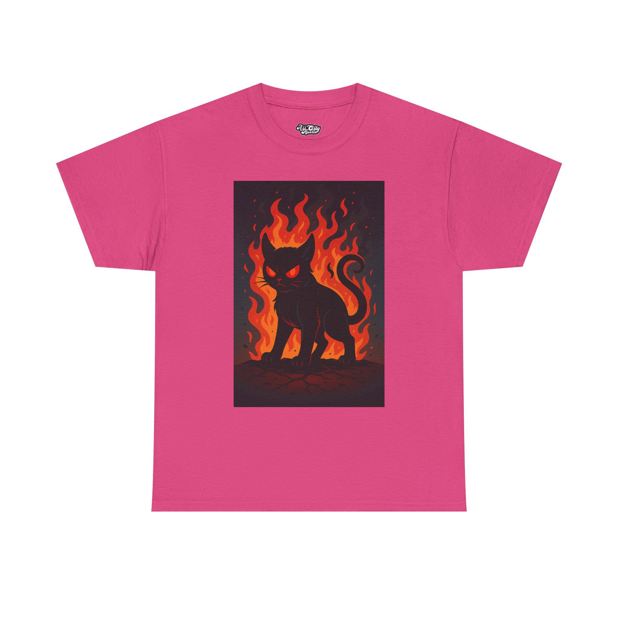 DARK4 Hell Kitty Graphic Tee, Unisex Cotton Tee, Trendy T-Shirt, Casual Wear, Gift for Her, Halloween Apparel - Image 8