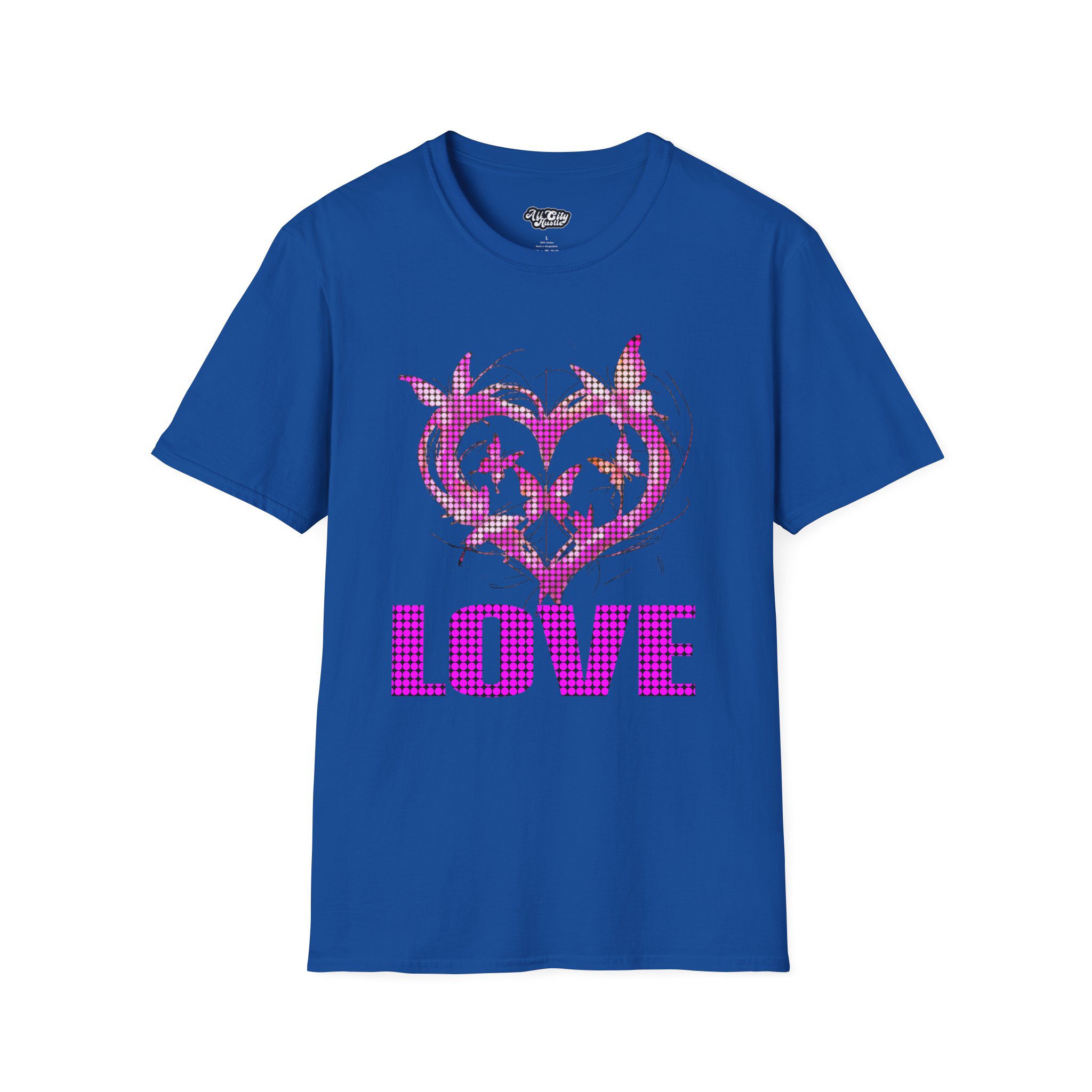 Romantic Heart Love ART1 T-Shirt | Cute Graphic Tee for Couples, Gifts for Her, Valentine's Day, Anniversary, Everyday Wear - Image 3